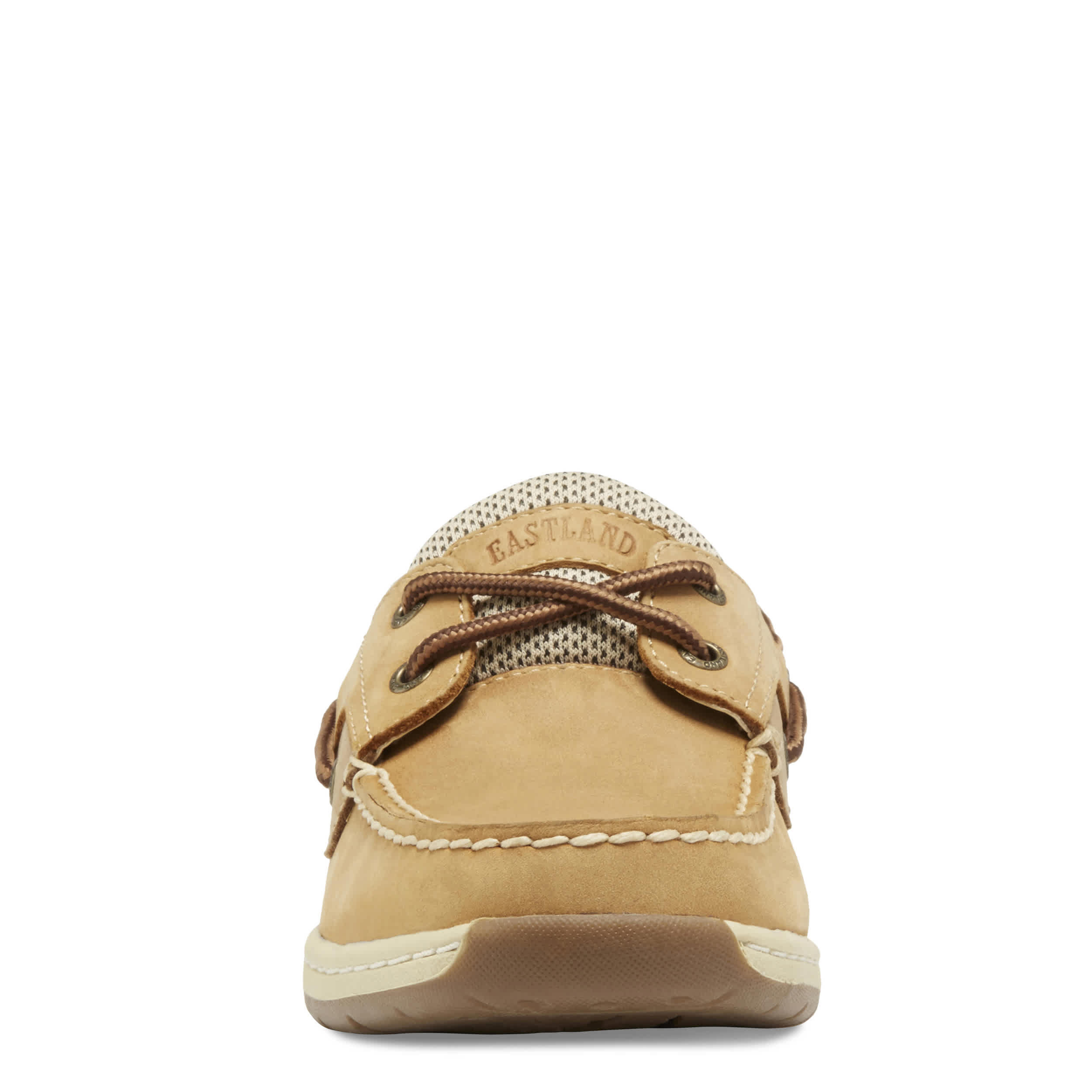 EASTLAND-WOMENS SOLSTICE BOAT SHOE-TAN & 