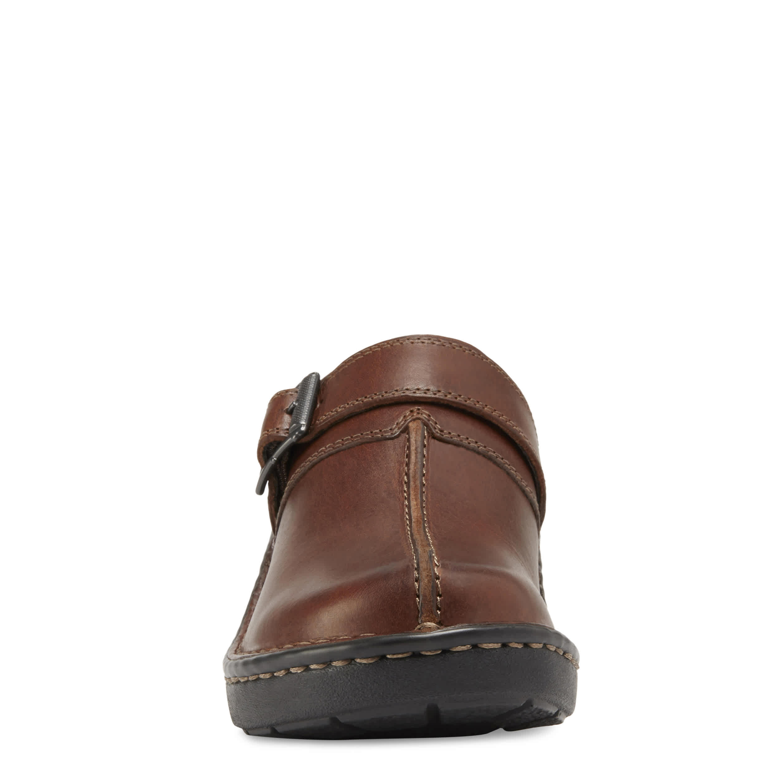 EASTLAND-WOMENS MAE CLOG-BROWN & 