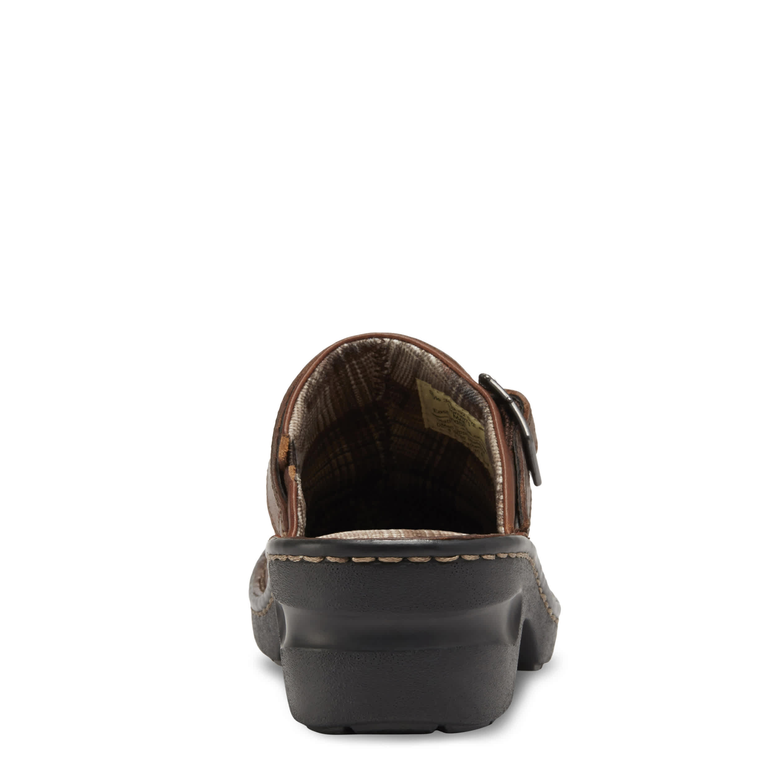 EASTLAND-WOMENS MAE CLOG-BROWN & 