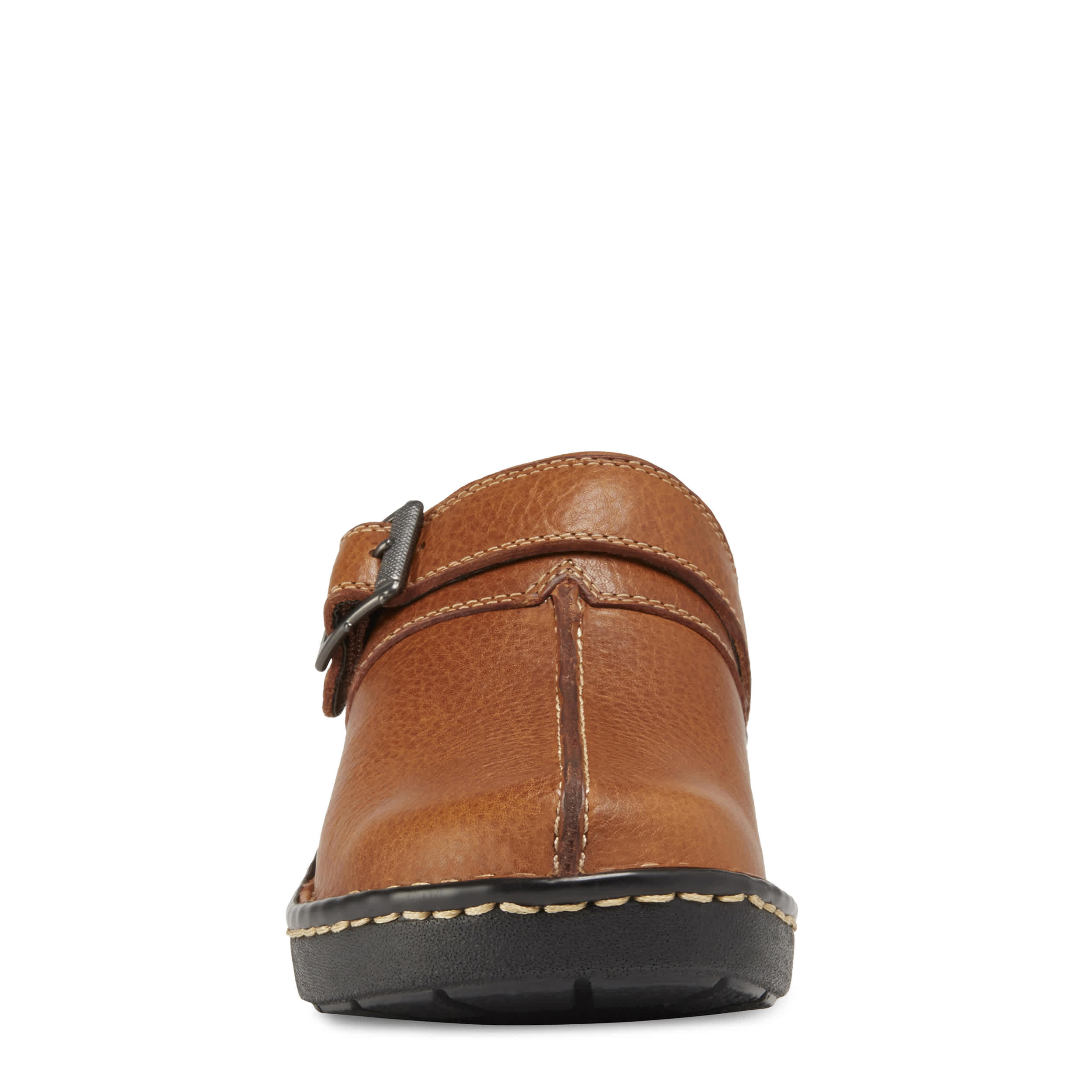 EASTLAND-WOMENS MAE CLOG-TAN & 