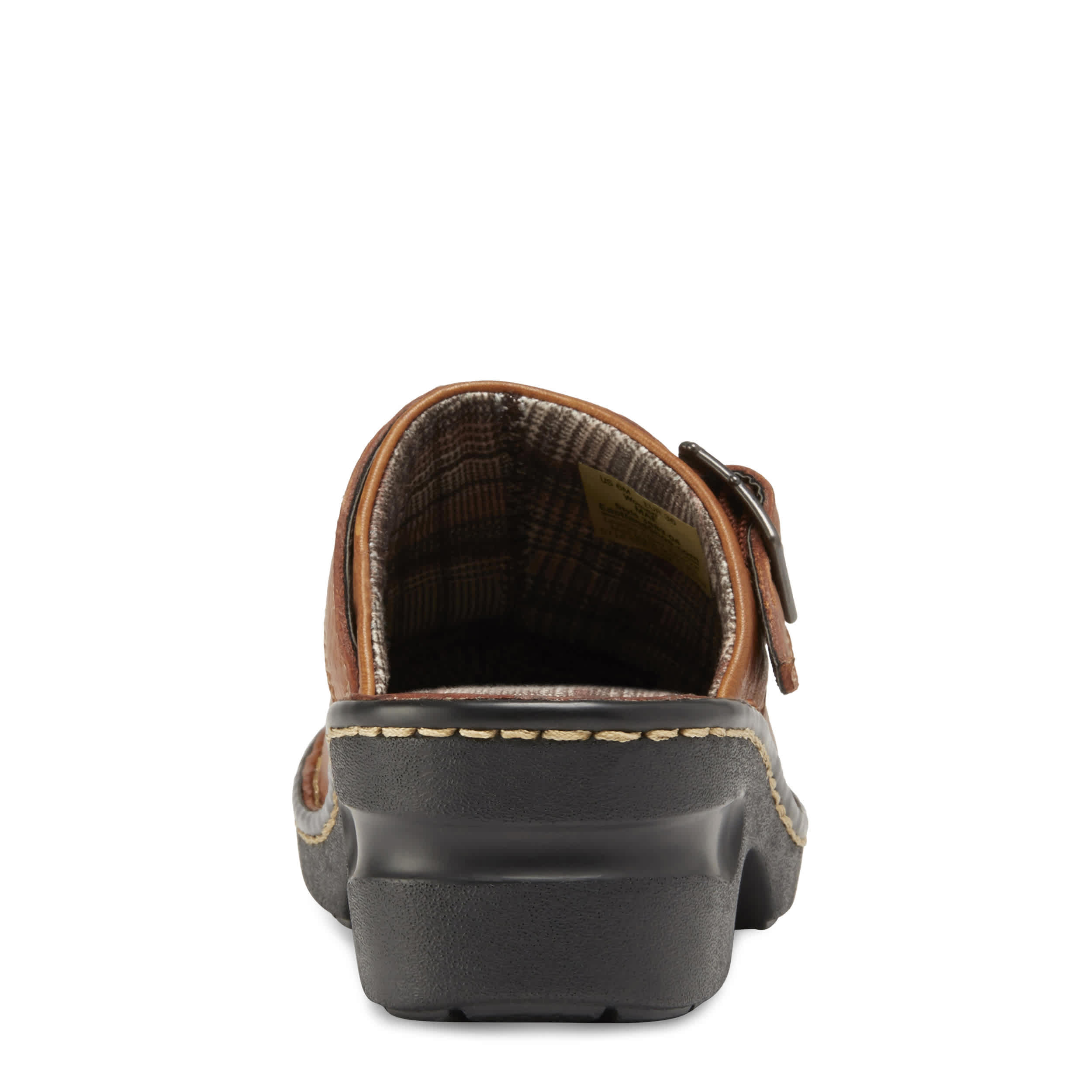 EASTLAND-WOMENS MAE CLOG-TAN & 