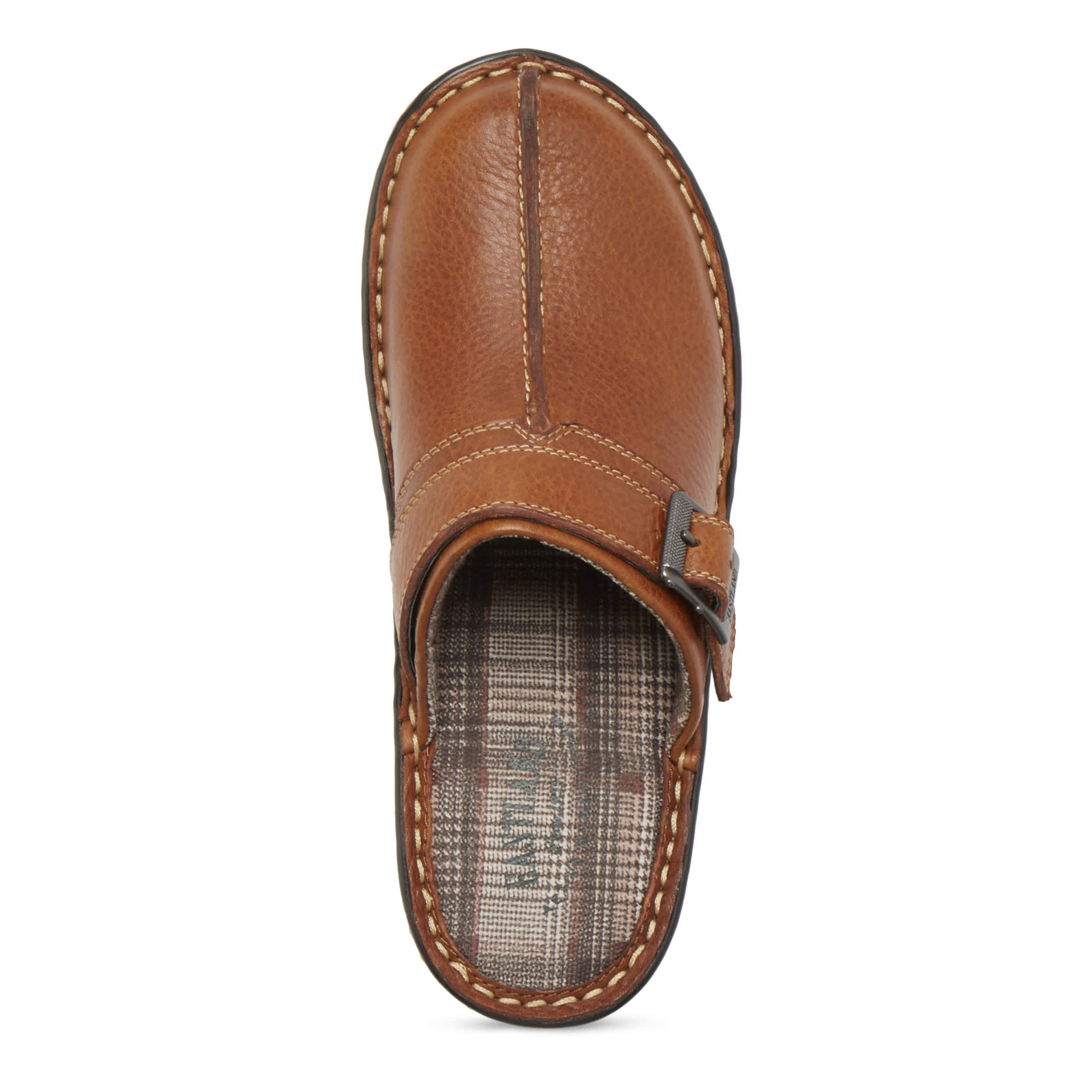 EASTLAND-WOMENS MAE CLOG-TAN & 