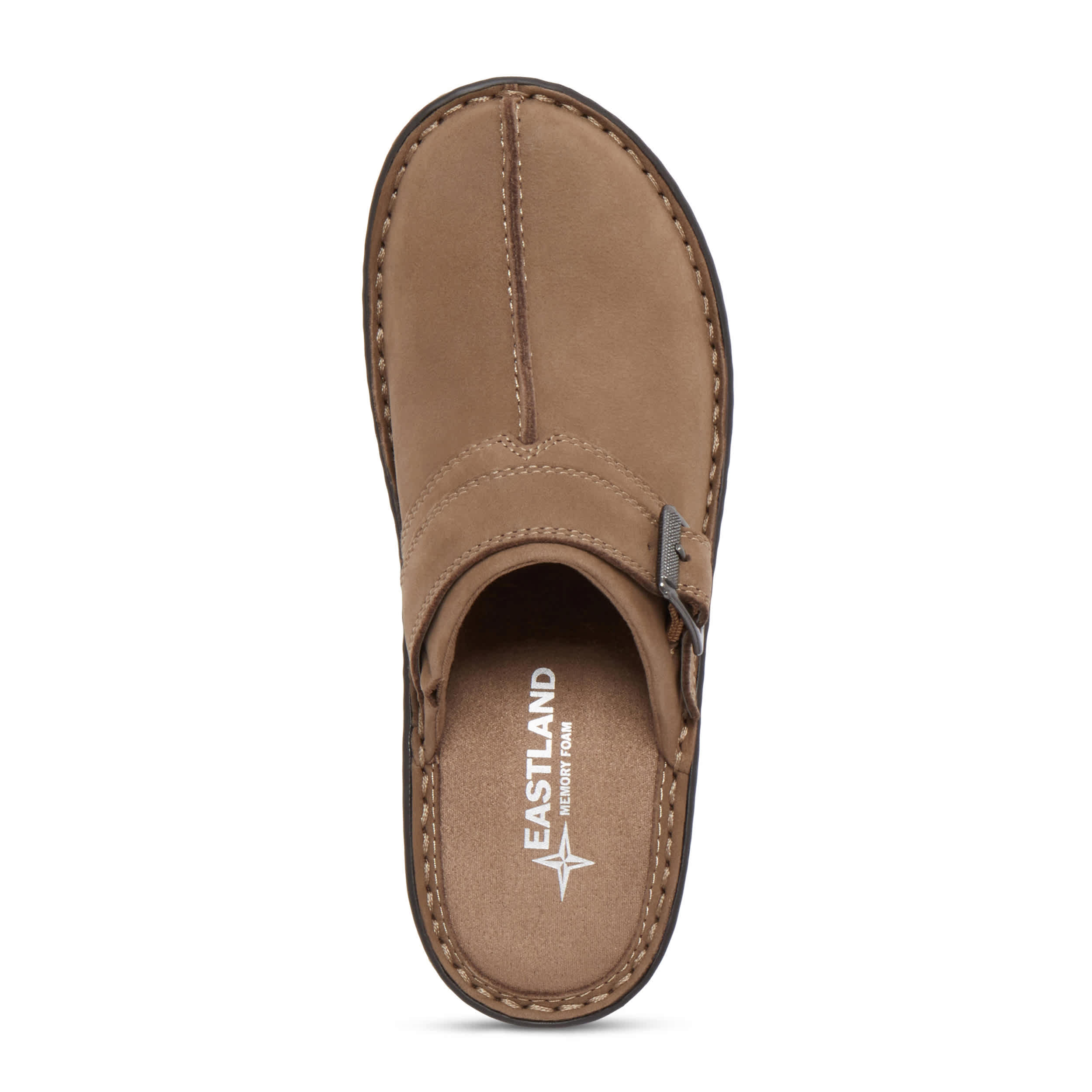 EASTLAND-WOMENS MAE CLOG-OLIVE & 