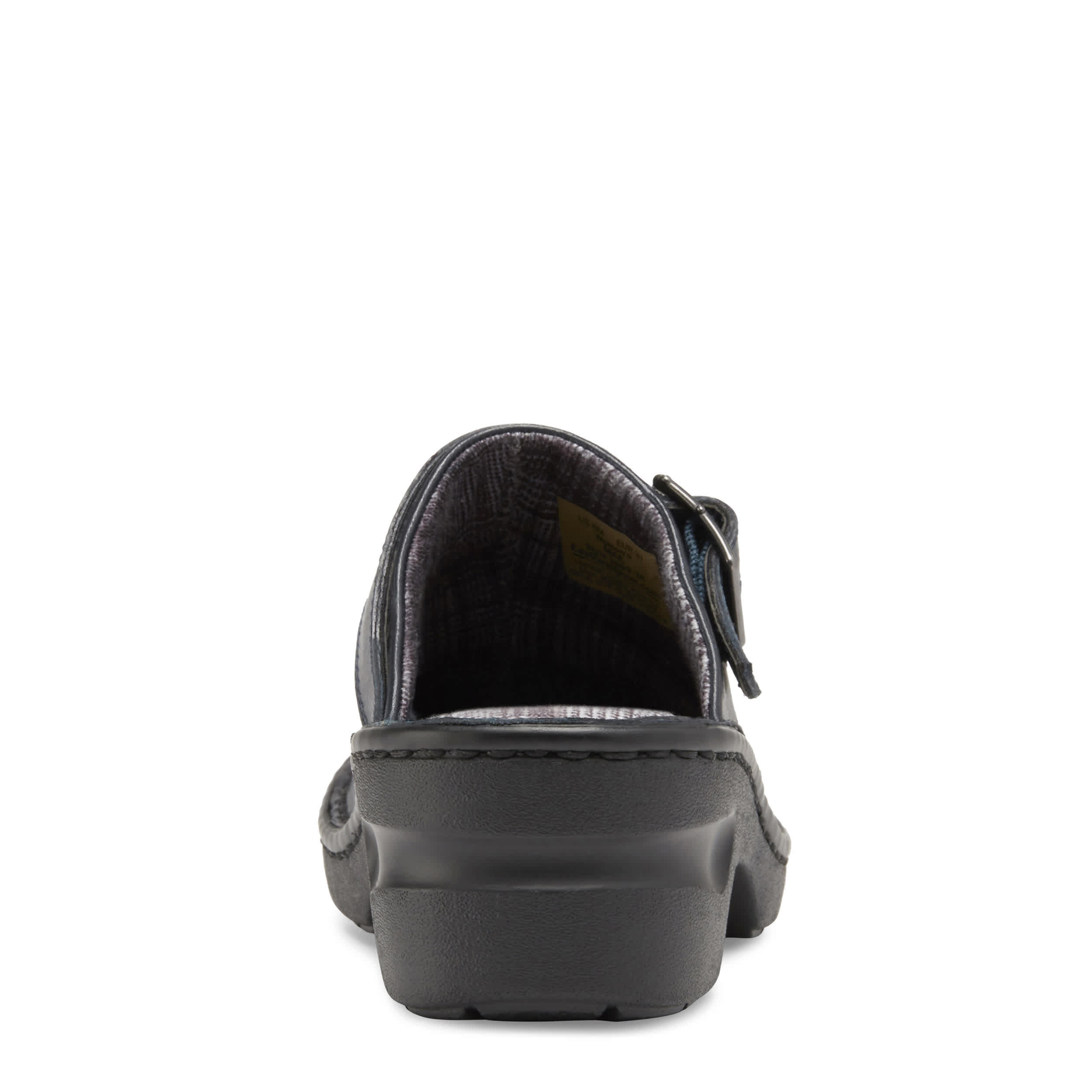 EASTLAND-WOMENS MAE CLOG-NAVY & 