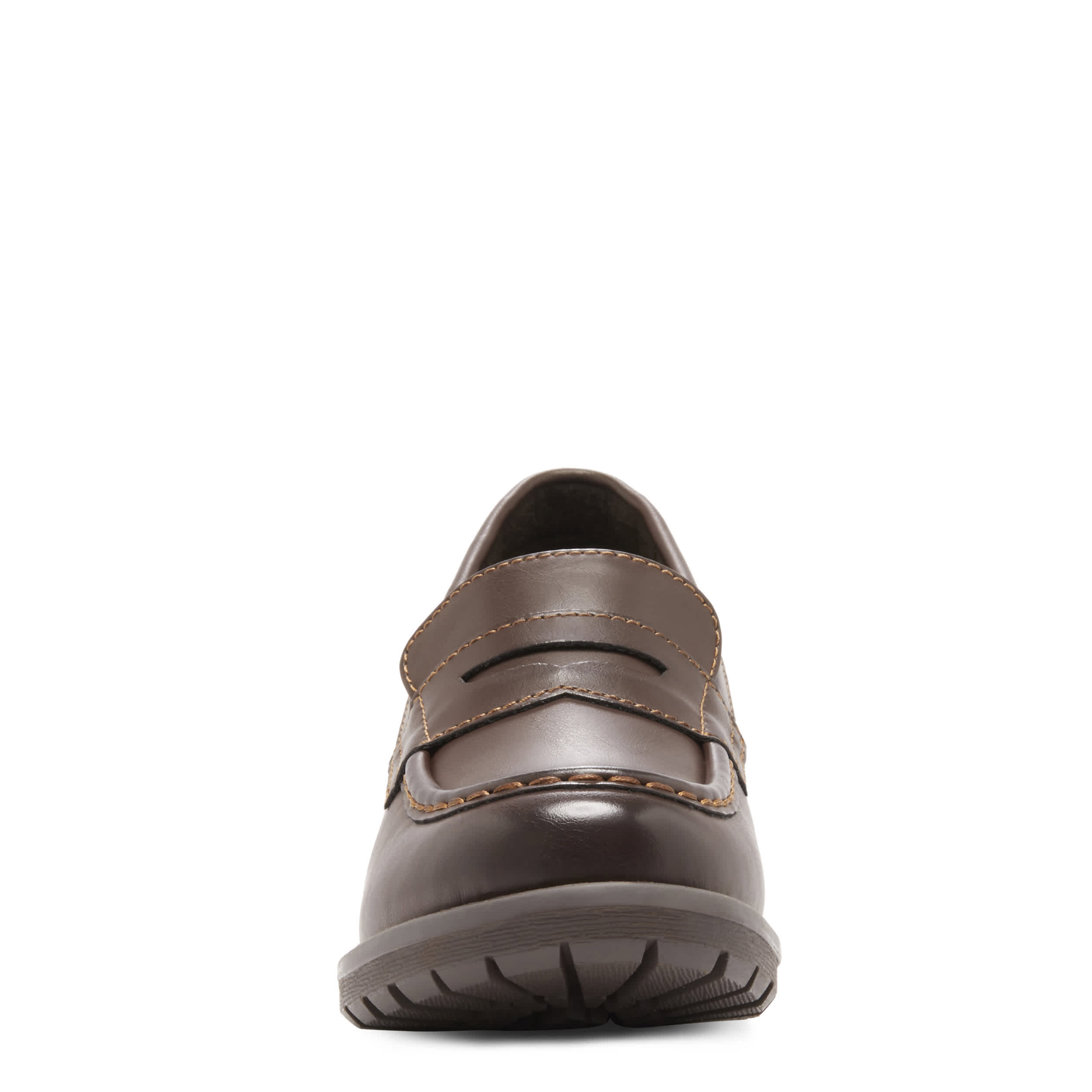 EASTLAND-WOMENS HOLLY LOAFER-BROWN & 