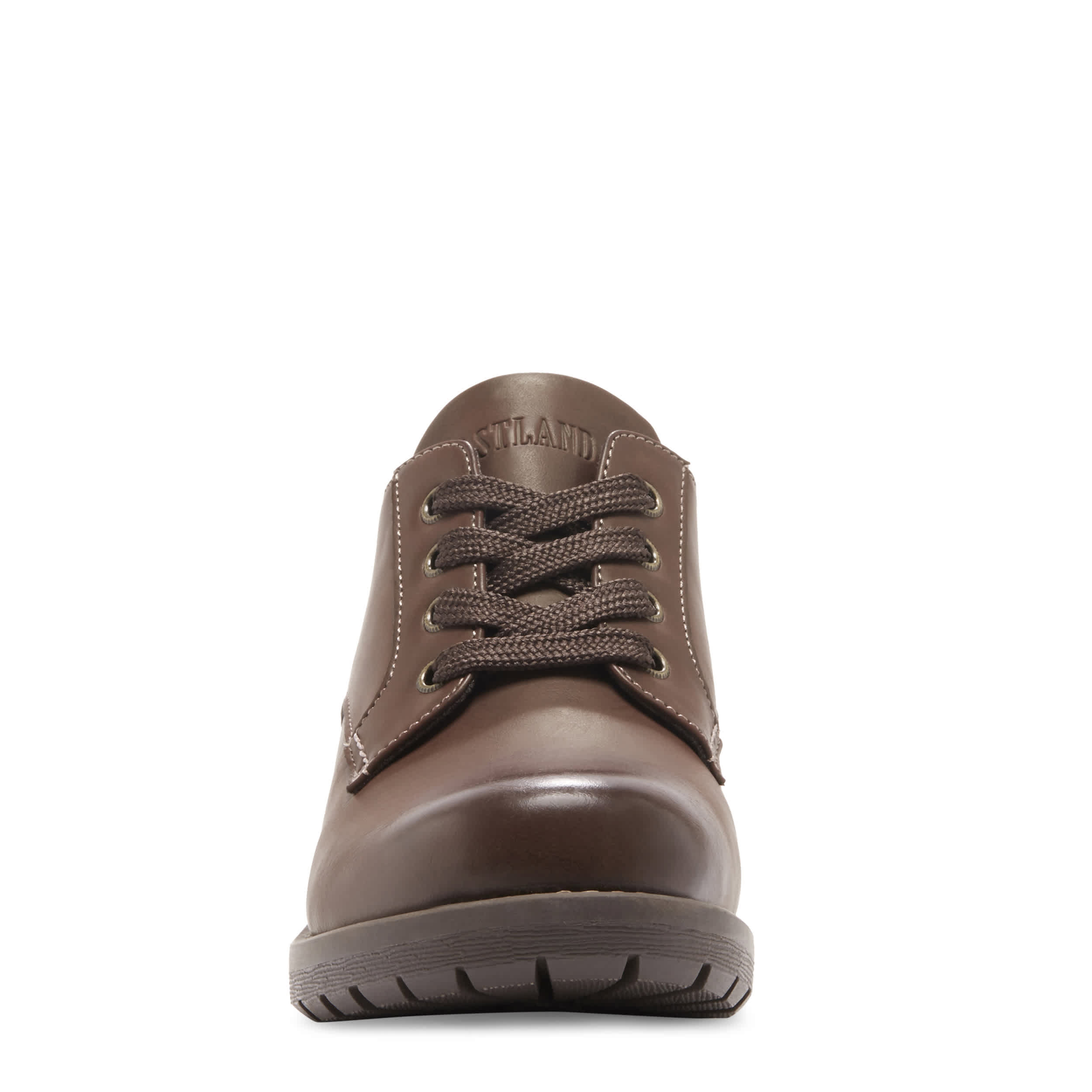 EASTLAND-WOMENS TRISH OXFORD-BROWN & 
