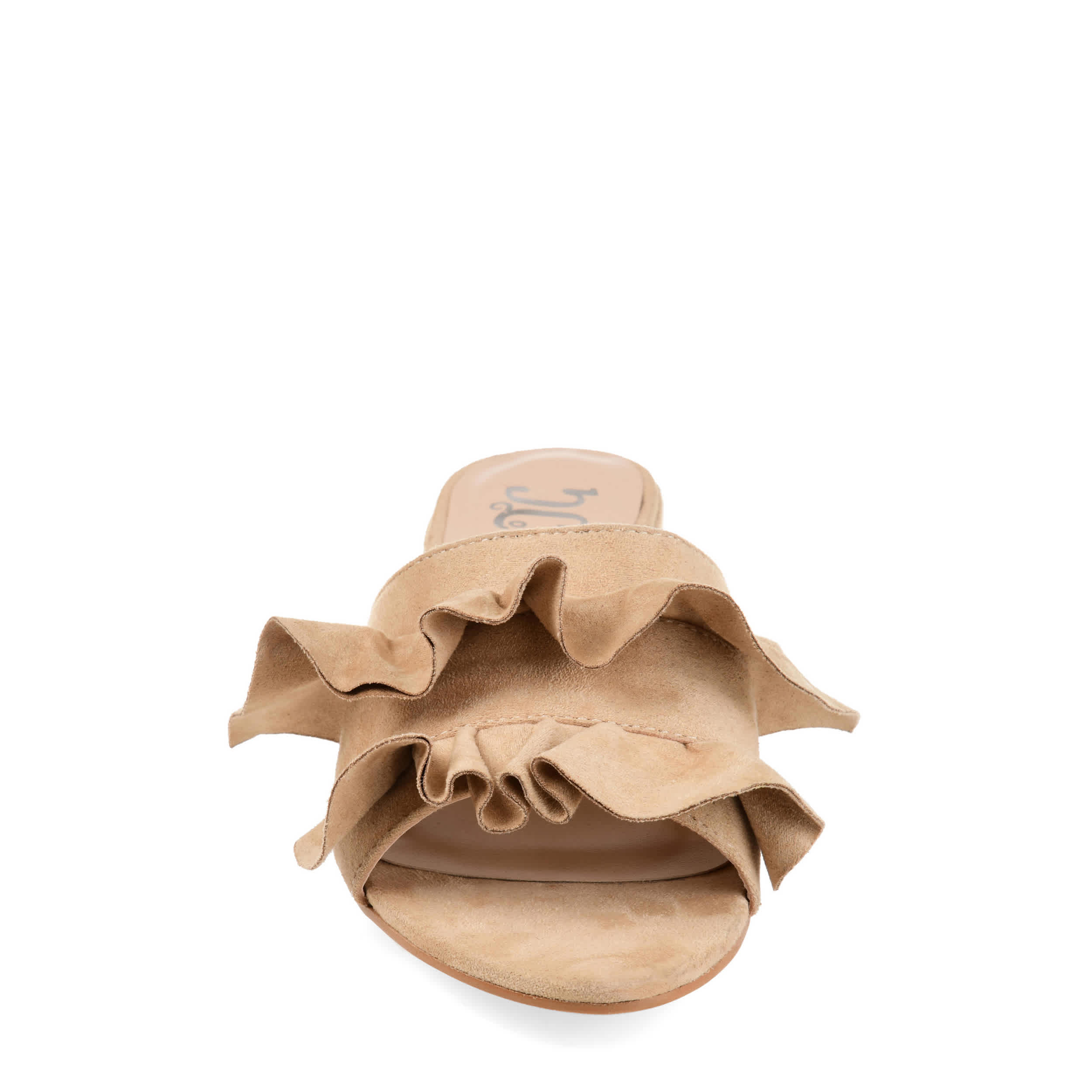 JOURNEE COLLECTION-WOMENS SABICA SANDAL-NUDE & 