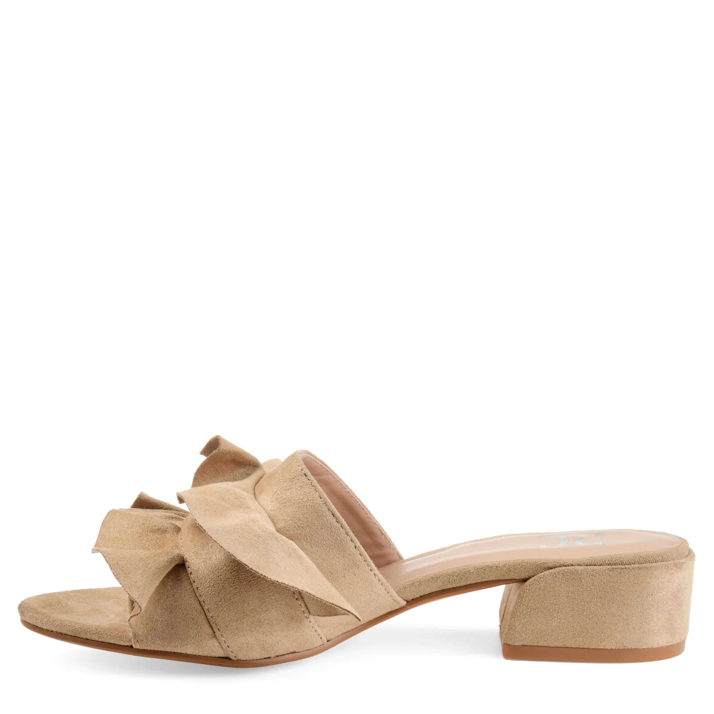 JOURNEE COLLECTION-WOMENS SABICA SANDAL-NUDE & 