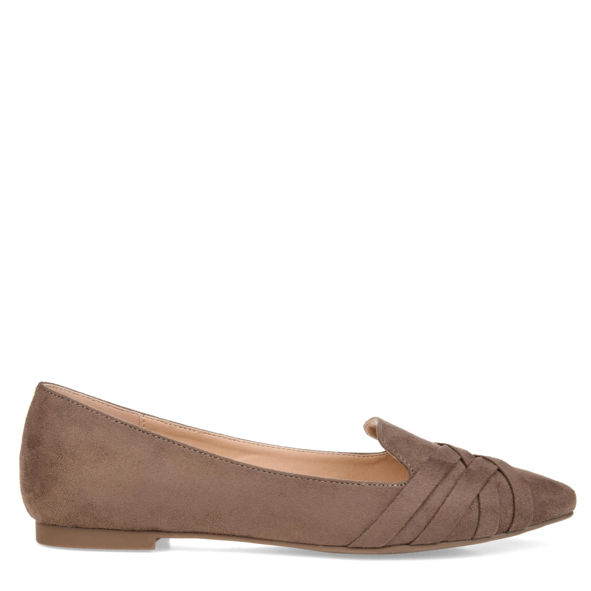 JOURNEE COLLECTION-WOMENS MINDEE FLAT-TAUPE & 