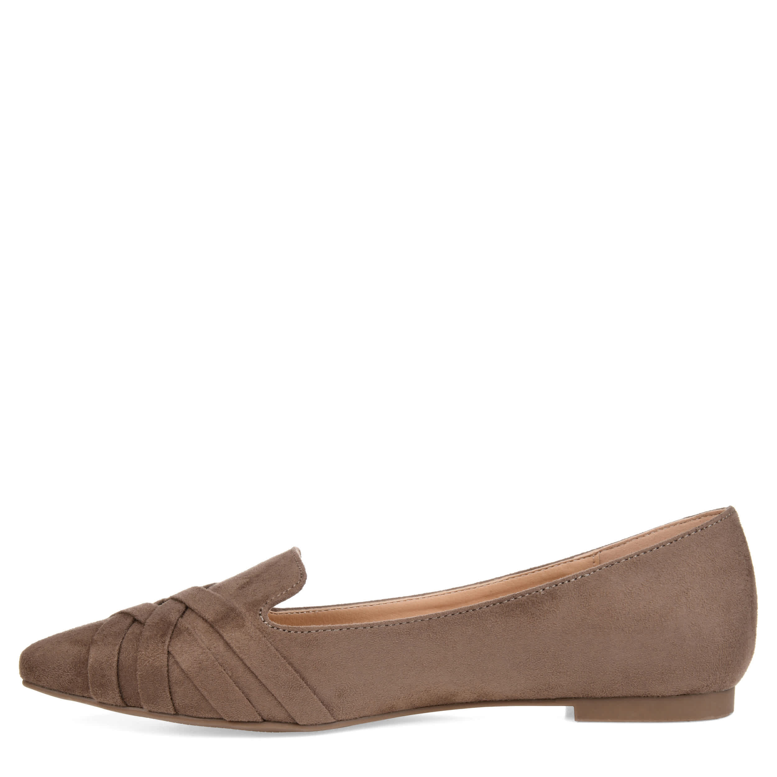 JOURNEE COLLECTION-WOMENS MINDEE FLAT-TAUPE & 