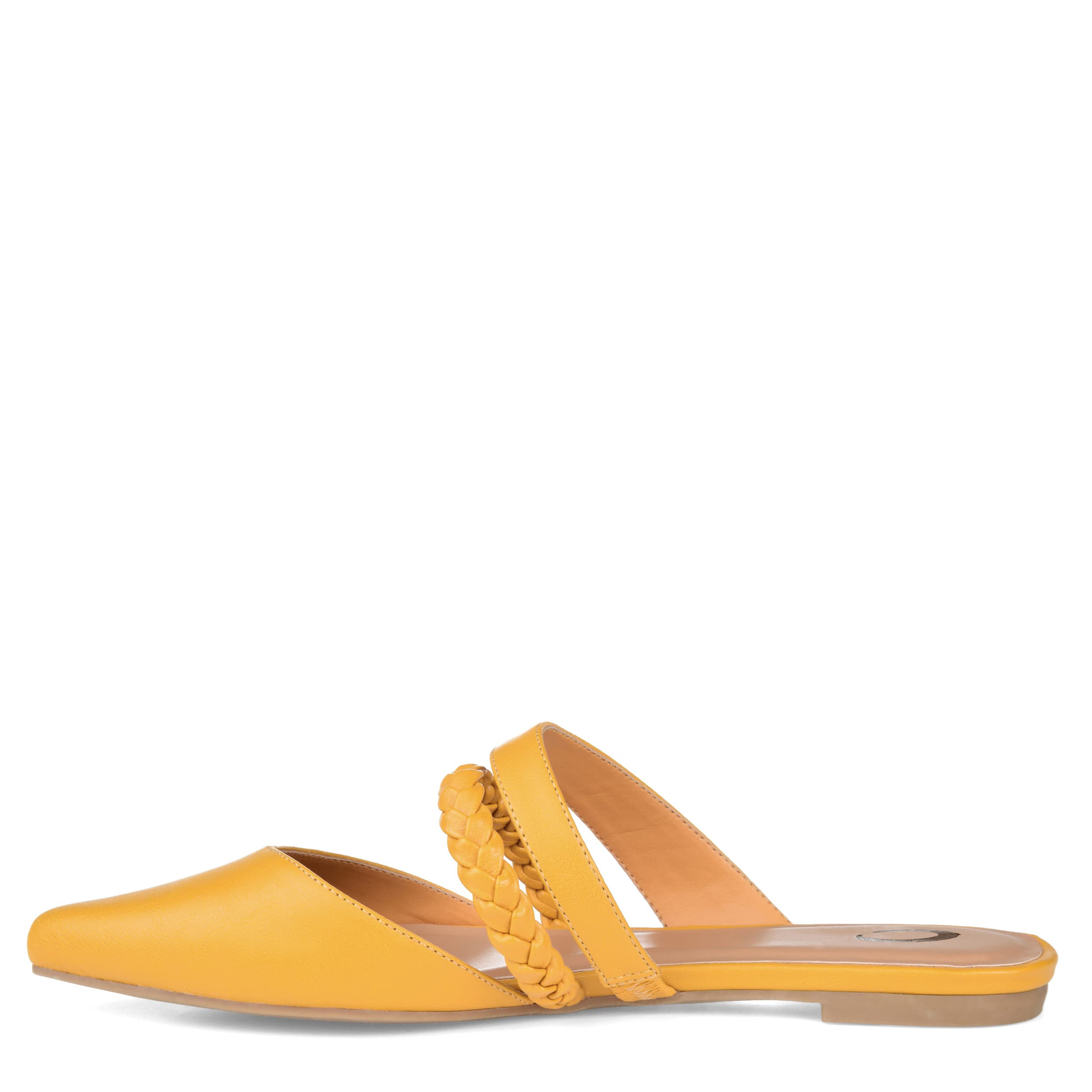 JOURNEE COLLECTION-WOMENS OLIVEA FLAT-MUSTARD & 