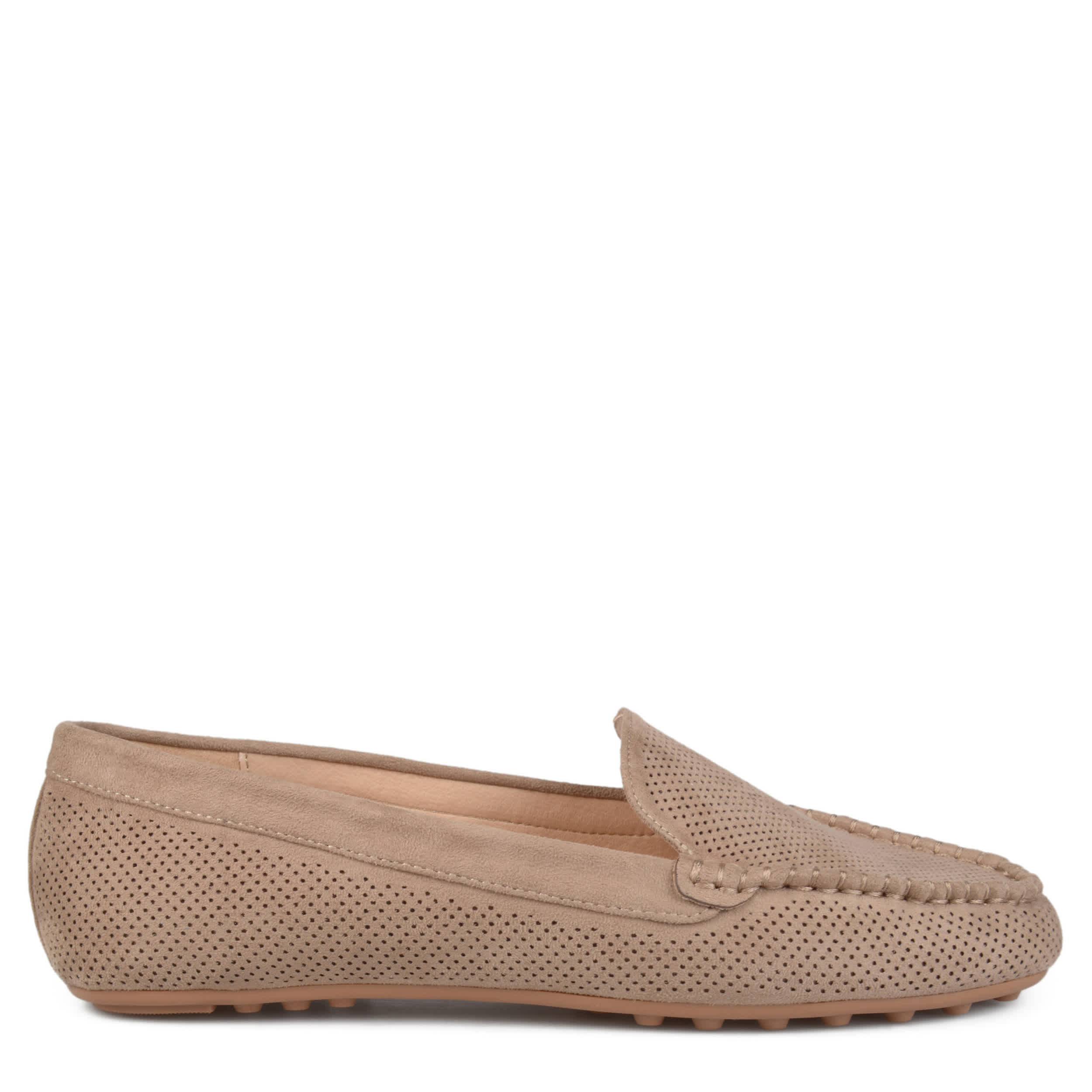 JOURNEE COLLECTION-WOMENS HALSEY LOAFER-TAUPE & 