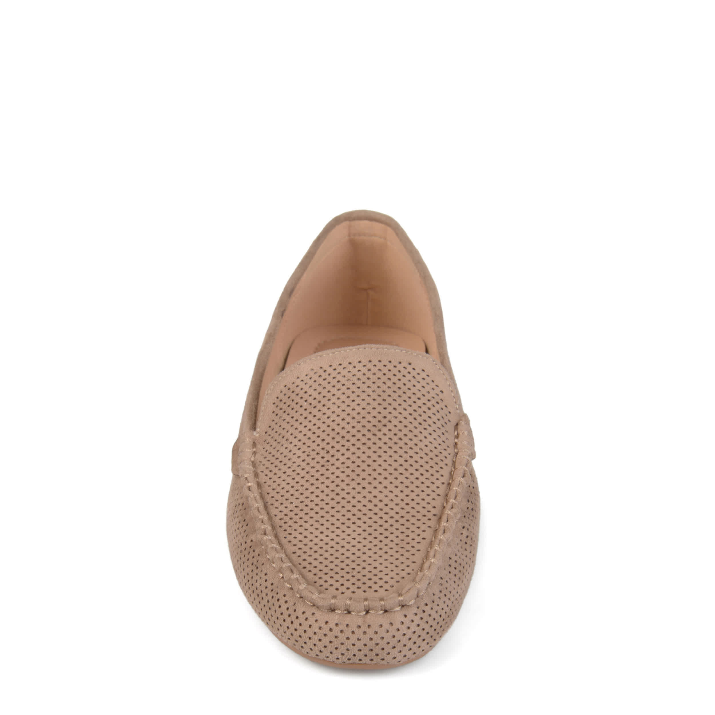 JOURNEE COLLECTION-WOMENS HALSEY LOAFER-TAUPE & 