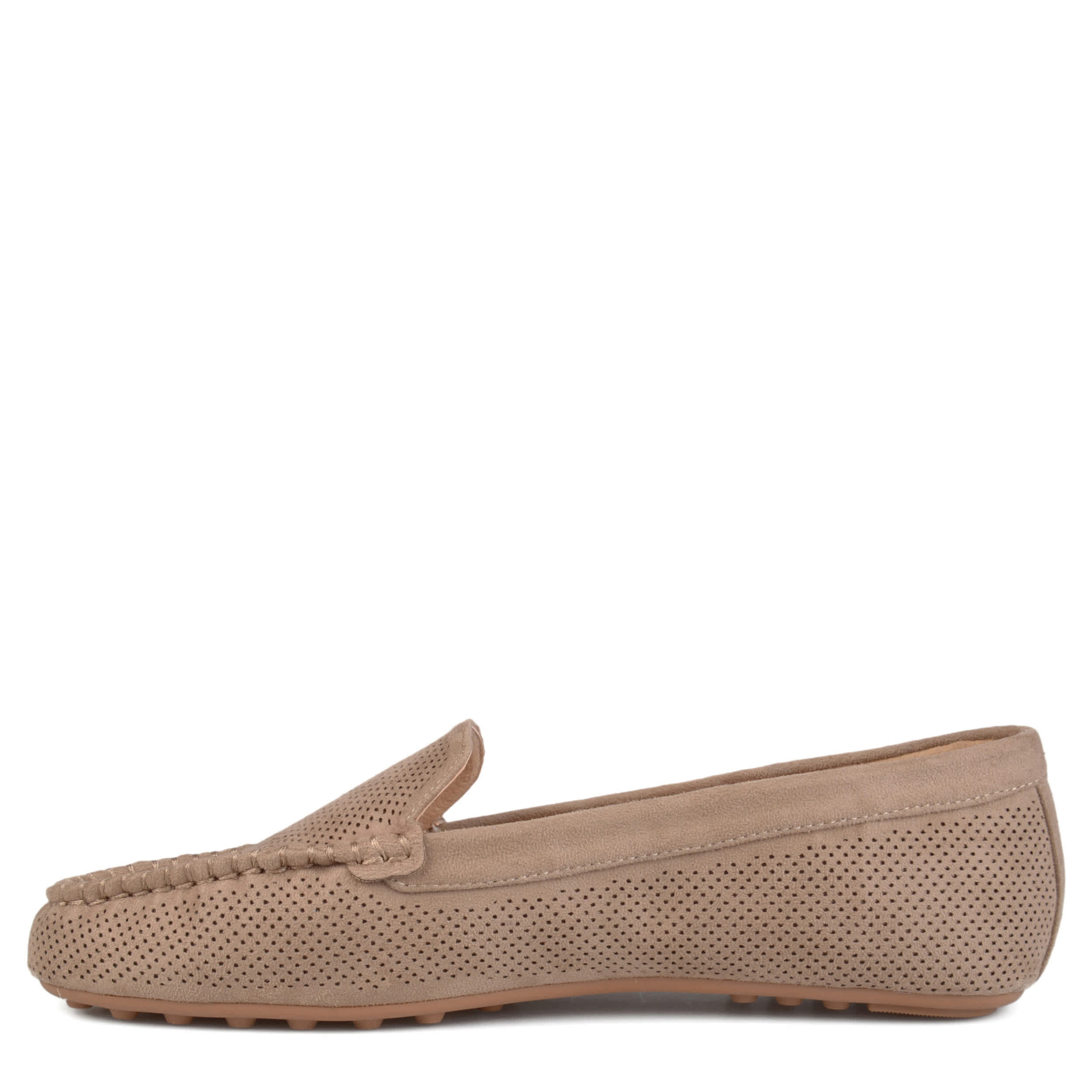 JOURNEE COLLECTION-WOMENS HALSEY LOAFER-TAUPE & 
