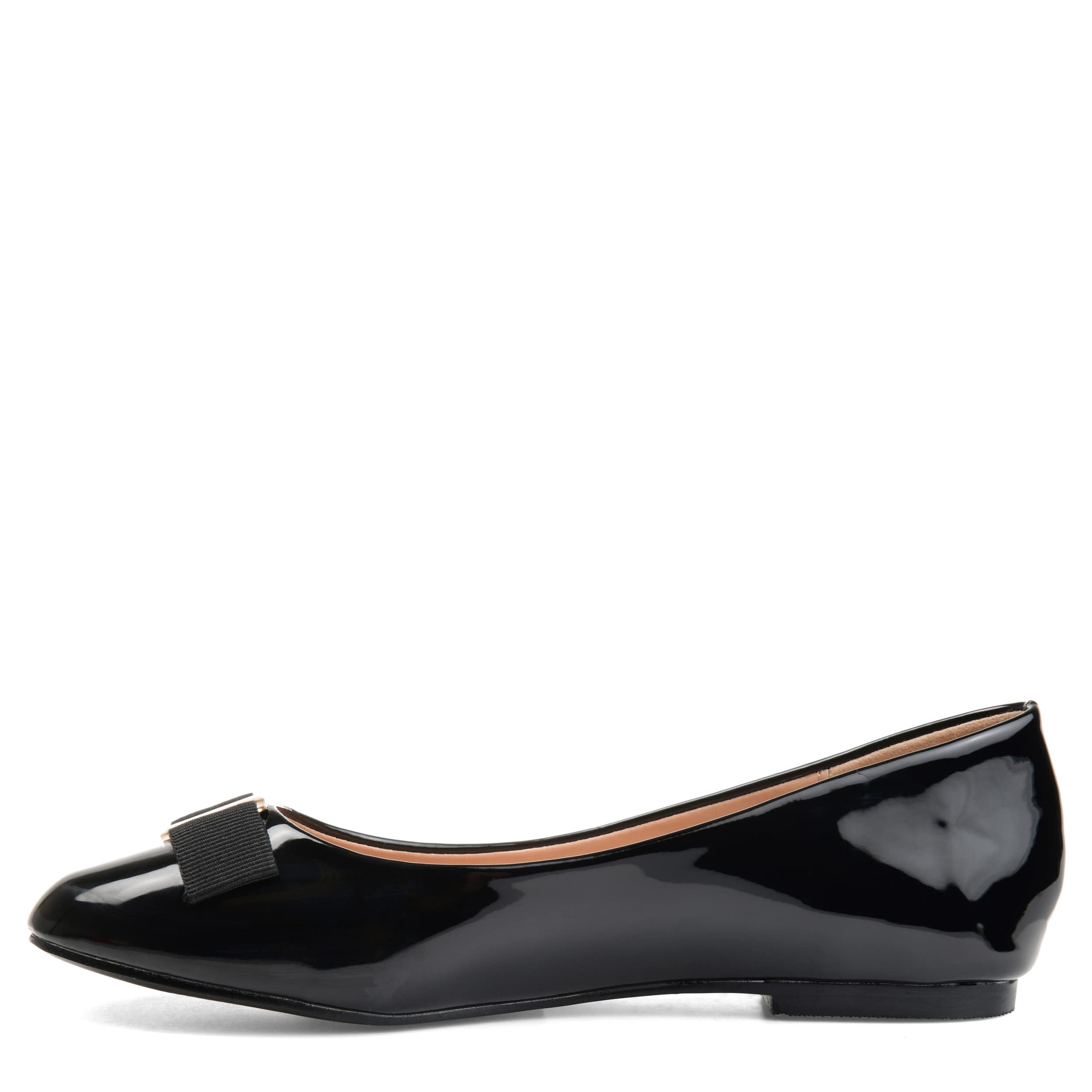 JOURNEE COLLECTION-WOMENS KIM FLAT-BLACK & 