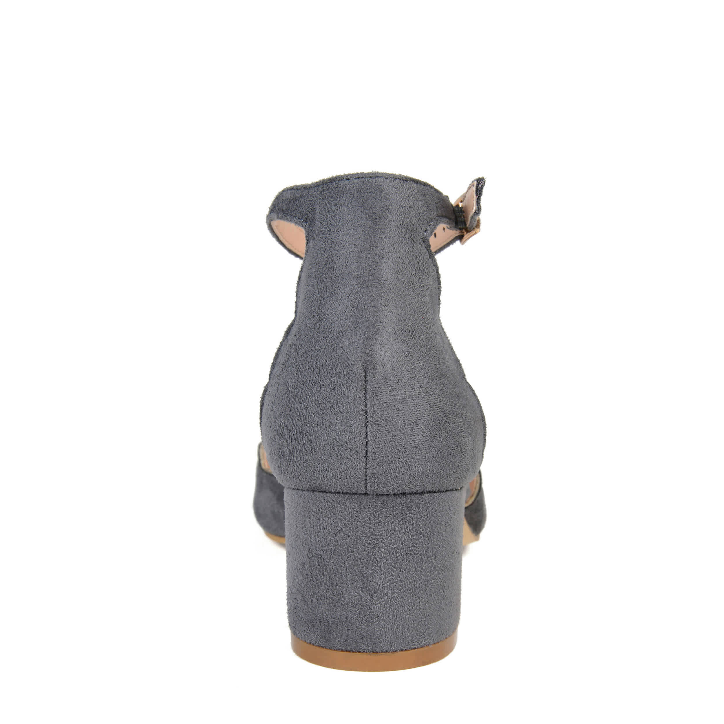 JOURNEE COLLECTION-WOMENS EDNA PUMP-GREY & 