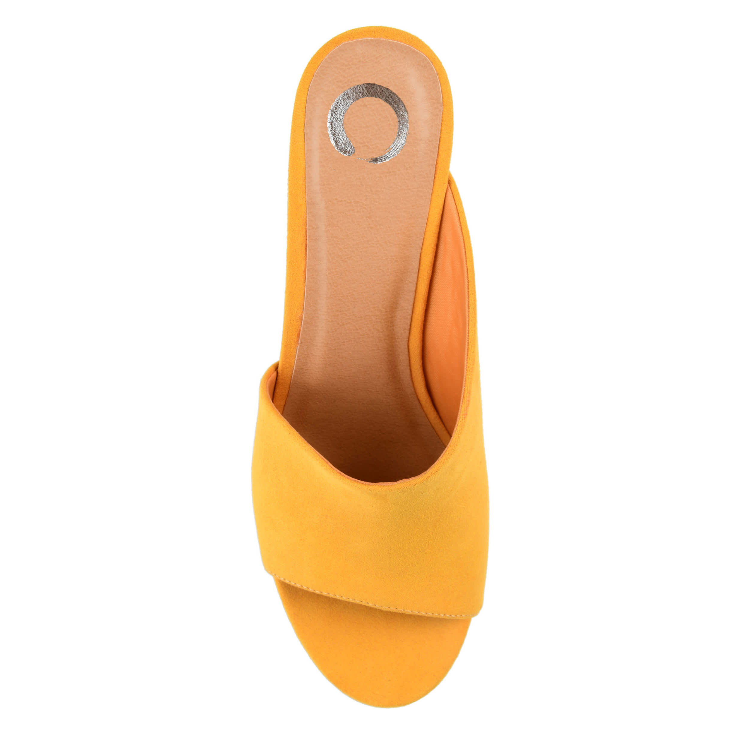 JOURNEE COLLECTION-WOMENS ALLEA SANDAL-MUSTARD & 