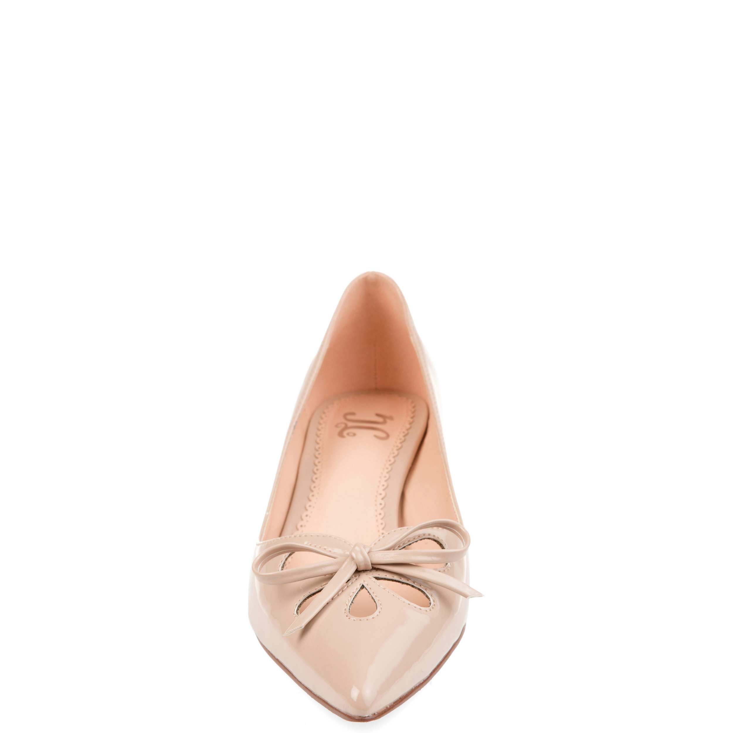 JOURNEE COLLECTION-WOMENS LUTANA PUMP-NUDE & 