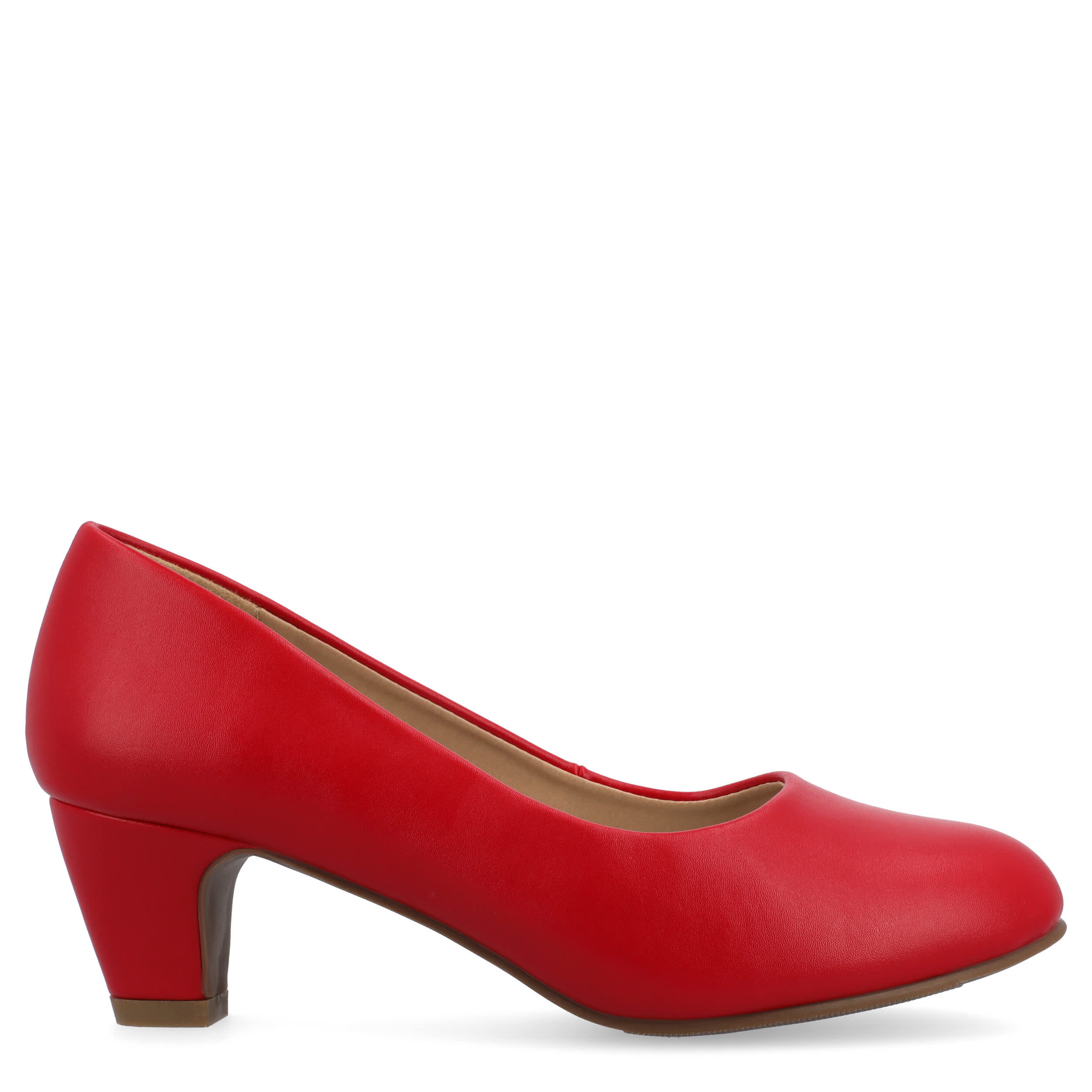 JOURNEE COLLECTION-WOMENS LUU PUMP-RED & 
