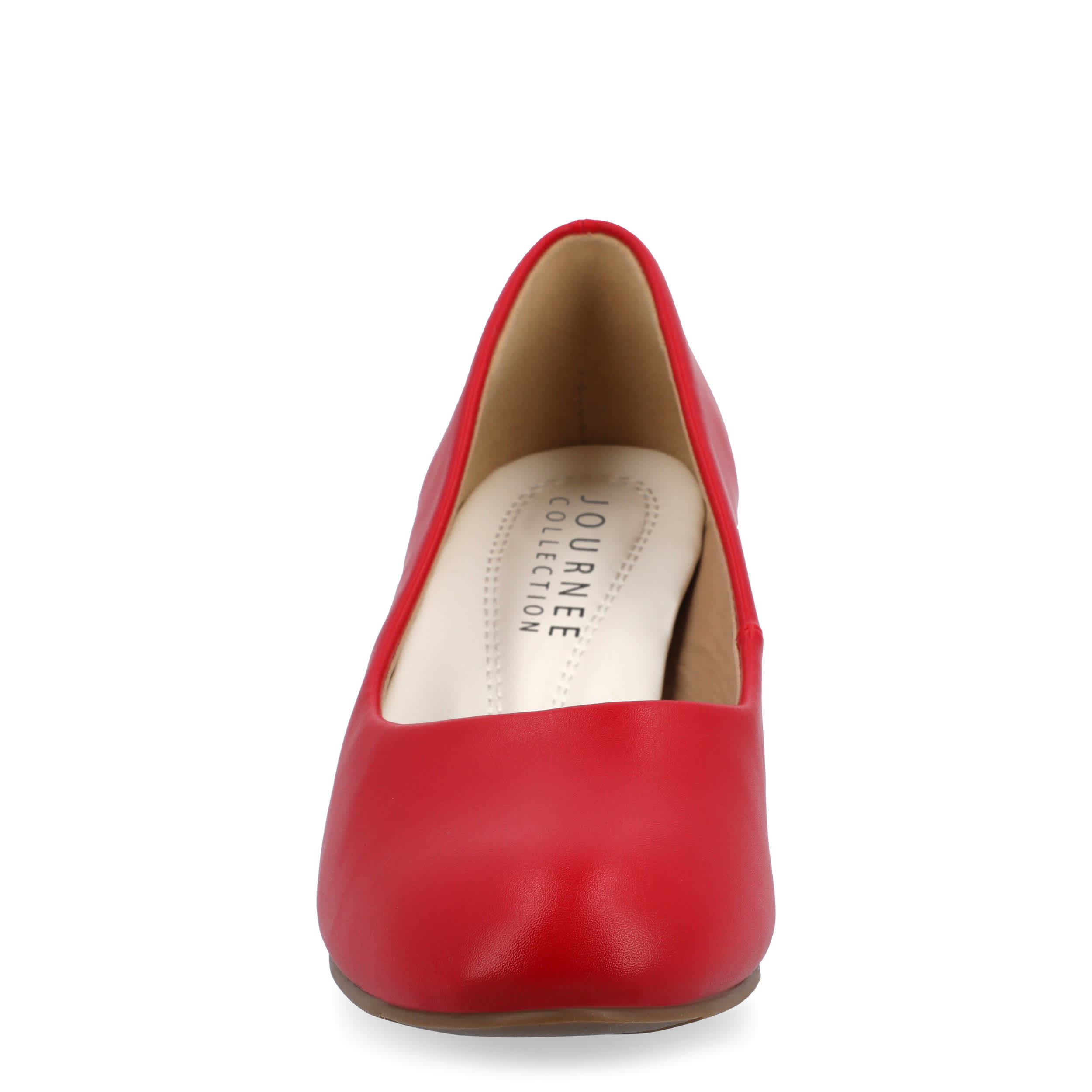 JOURNEE COLLECTION-WOMENS LUU PUMP-RED & 