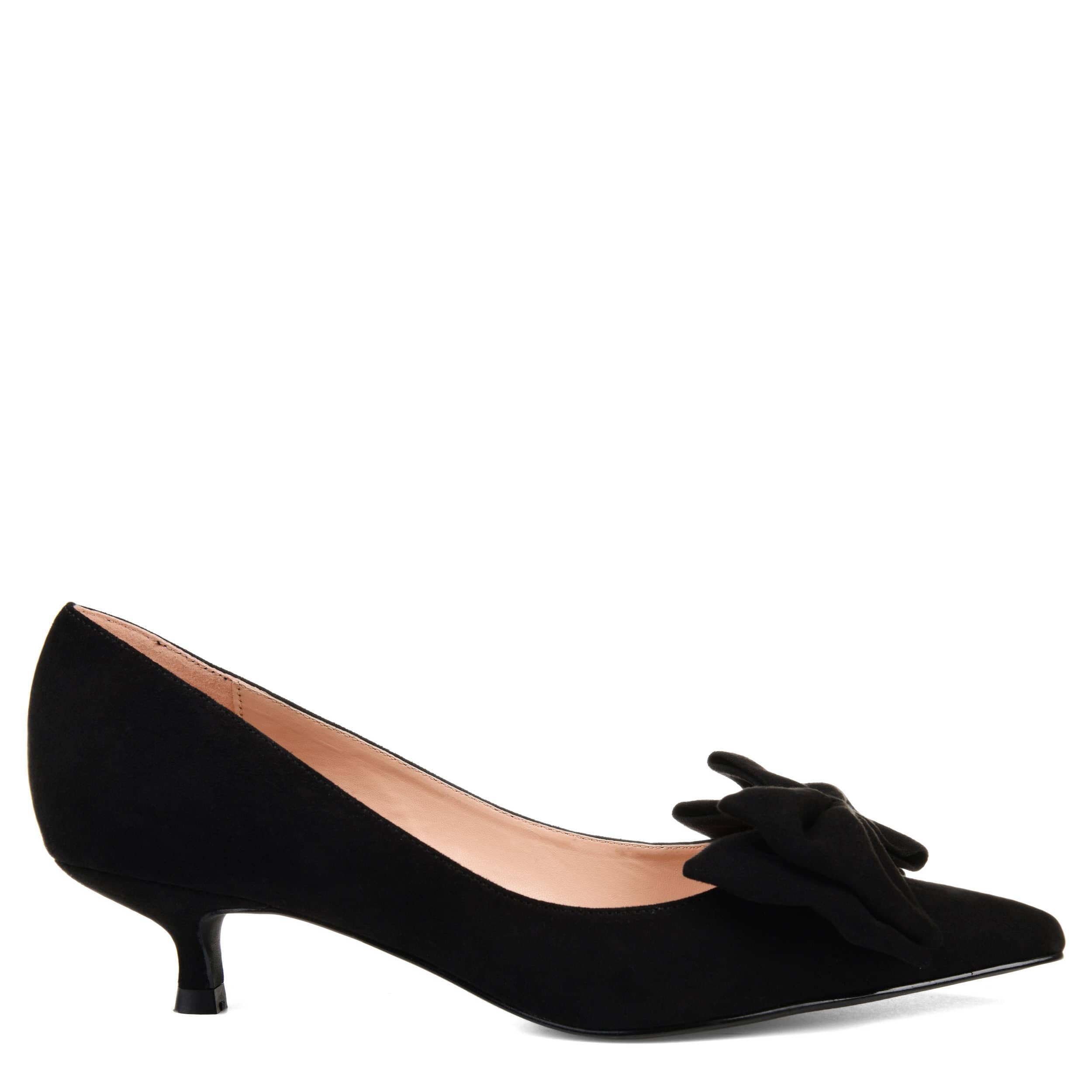 JOURNEE COLLECTION-WOMENS ORANA PUMP-BLACK & 