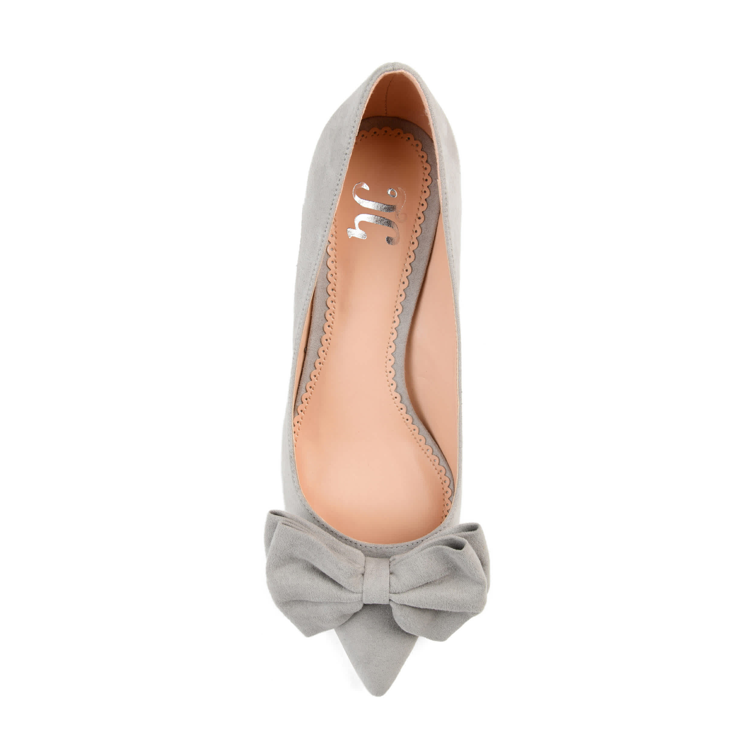 JOURNEE COLLECTION-WOMENS ORANA PUMP-GREY & 