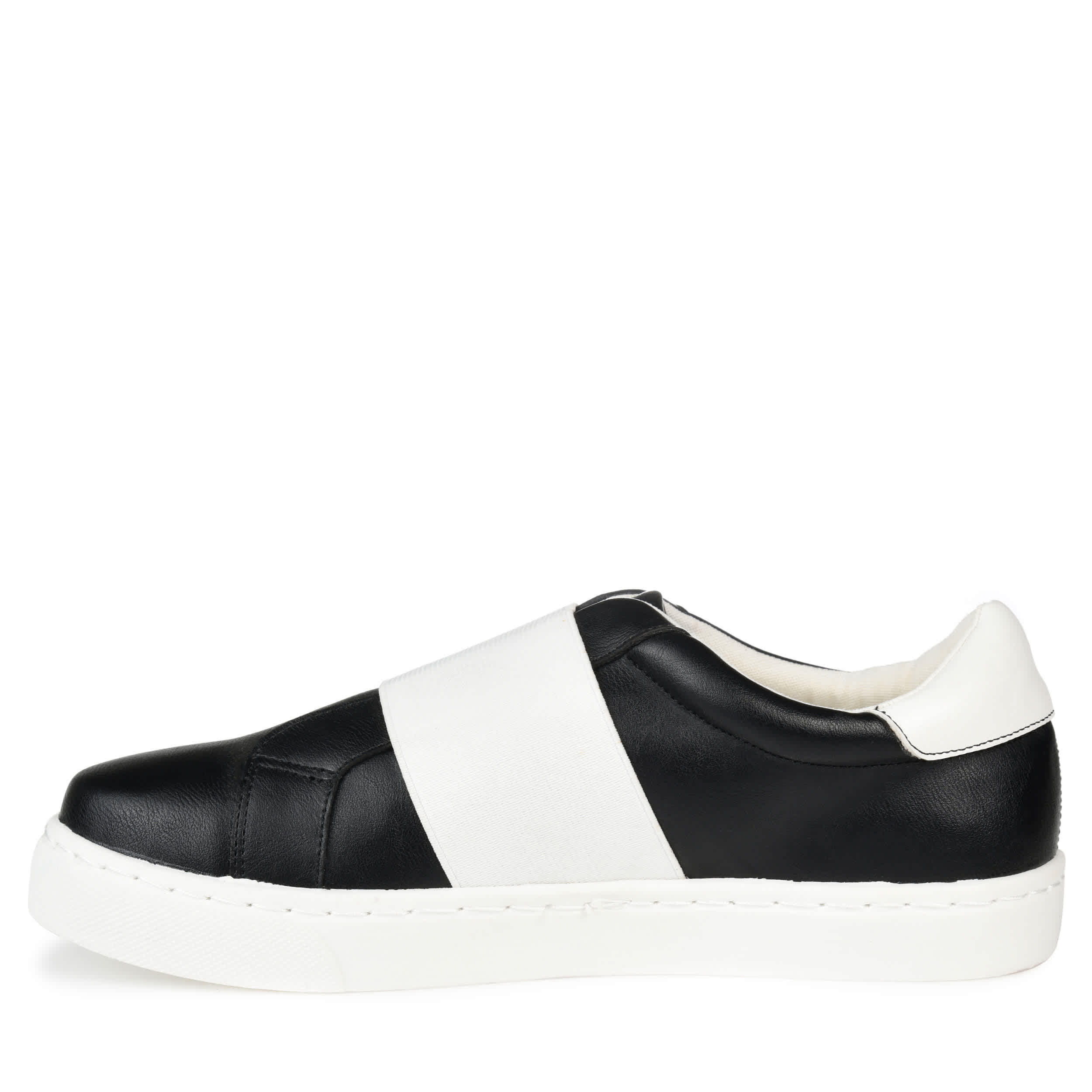 JOURNEE COLLECTION-WOMENS BILLIE SNEAKER-BLACK & 
