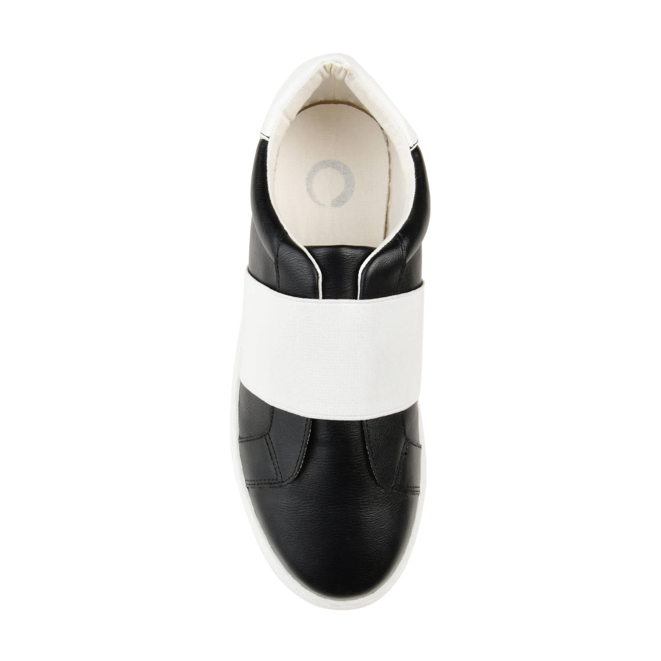 JOURNEE COLLECTION-WOMENS BILLIE SNEAKER-BLACK & 