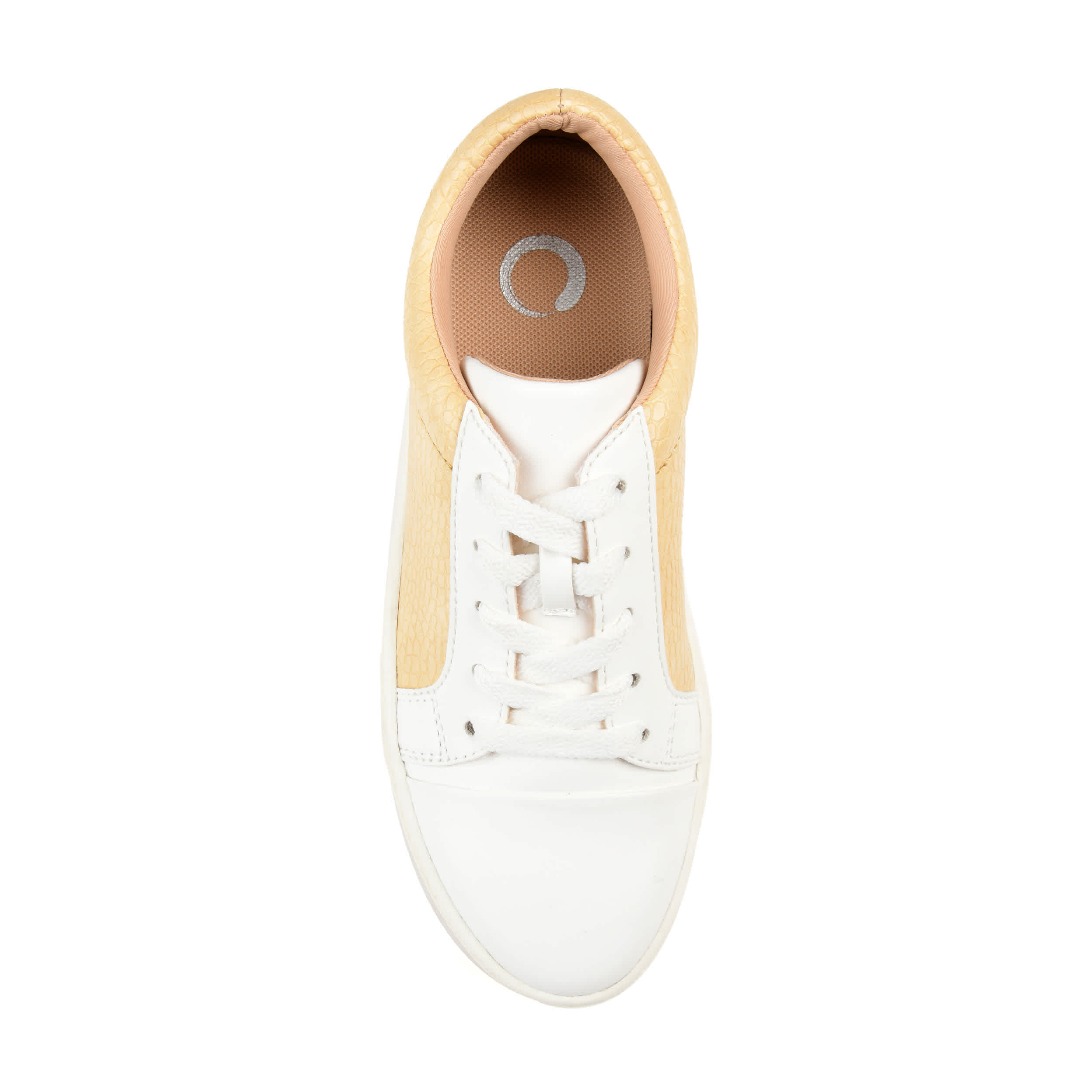 JOURNEE COLLECTION-WOMENS LYNZ SNEAKER-YELLOW & 