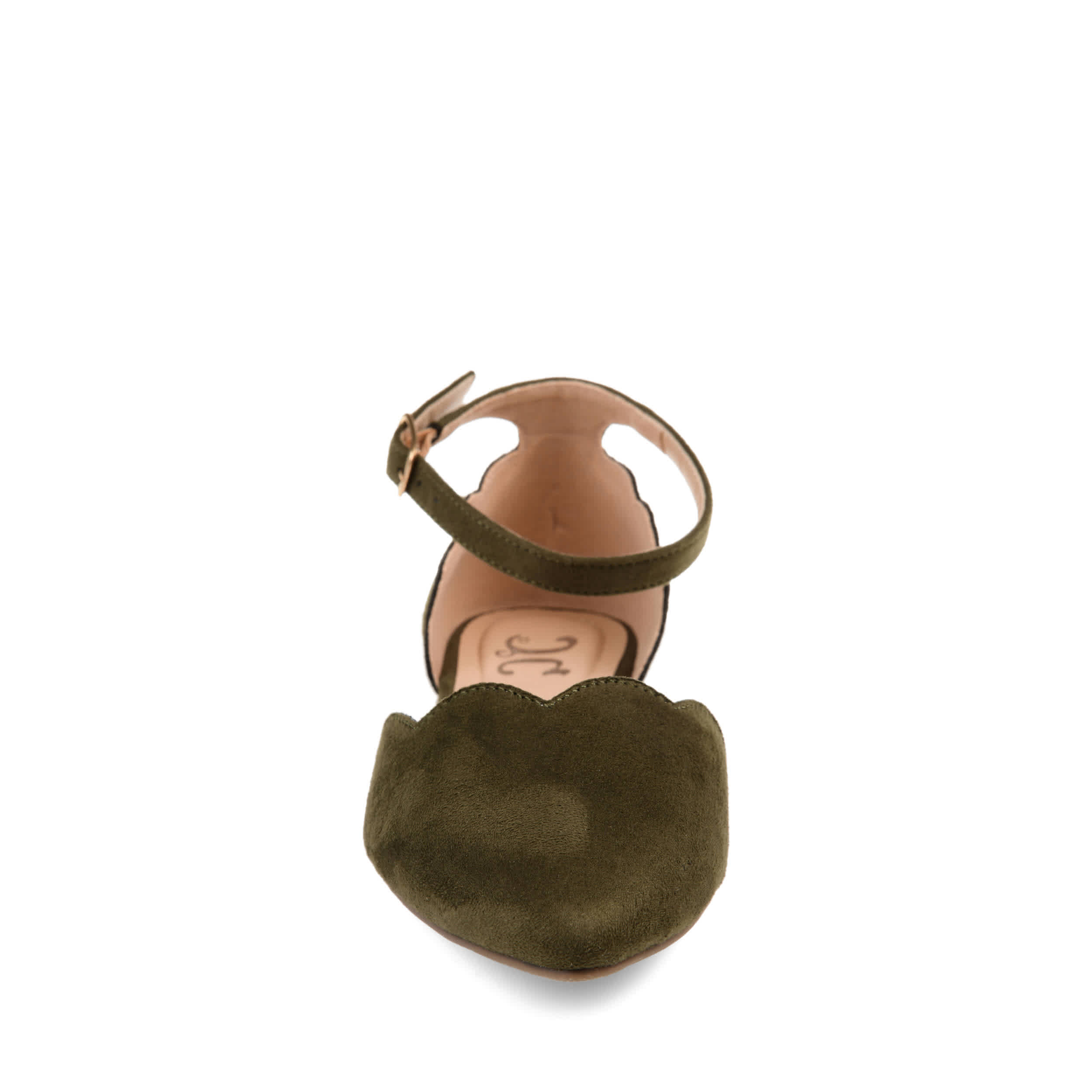 JOURNEE COLLECTION-WOMENS LANA FLAT-OLIVE & 