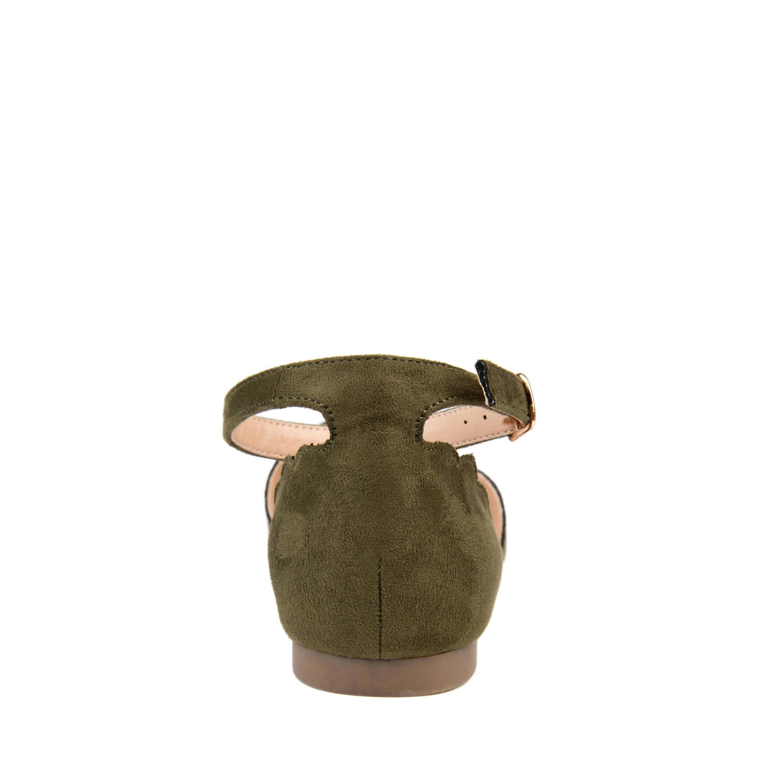 JOURNEE COLLECTION-WOMENS LANA FLAT-OLIVE & 