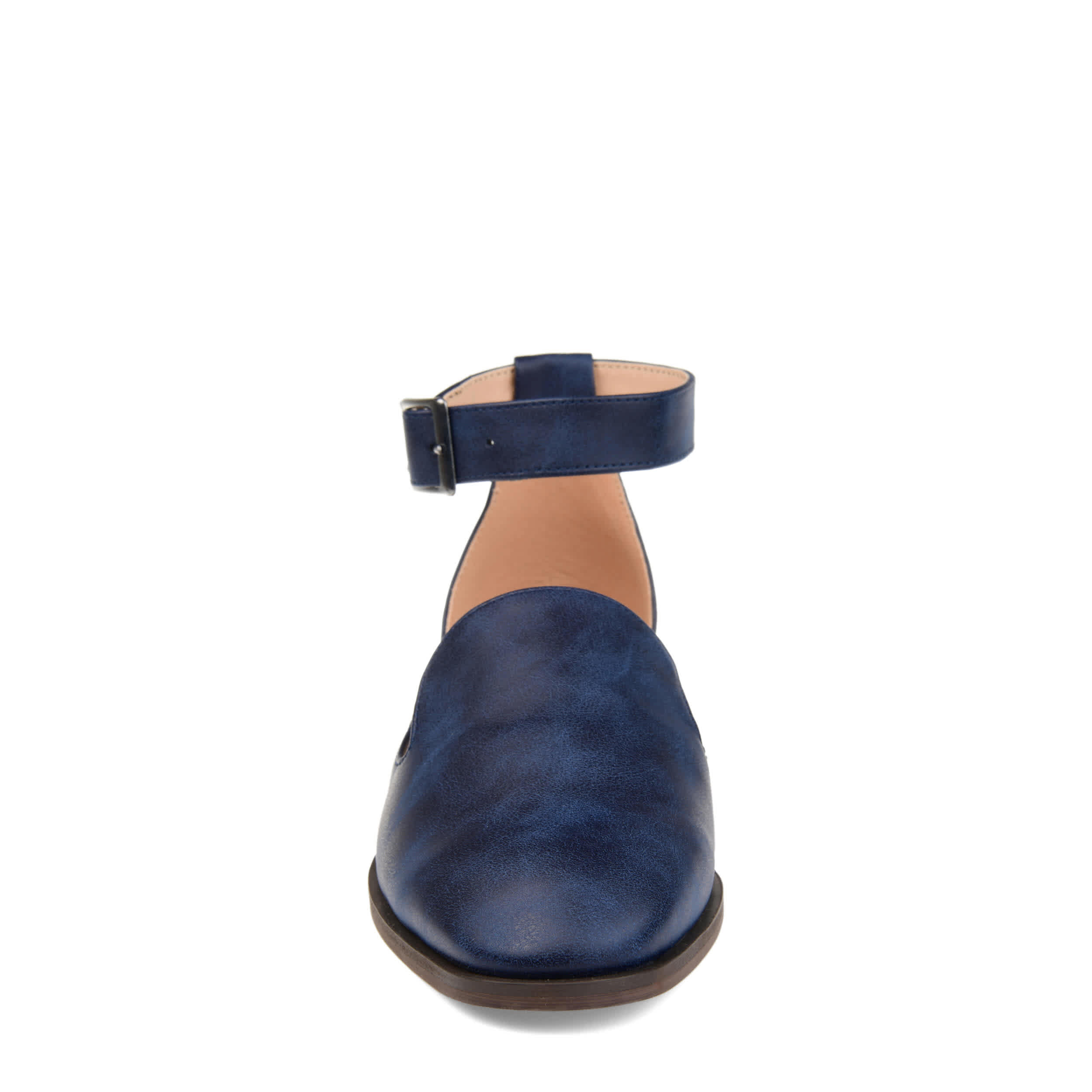 JOURNEE COLLECTION-WOMENS LORETA FLAT-NAVY & 