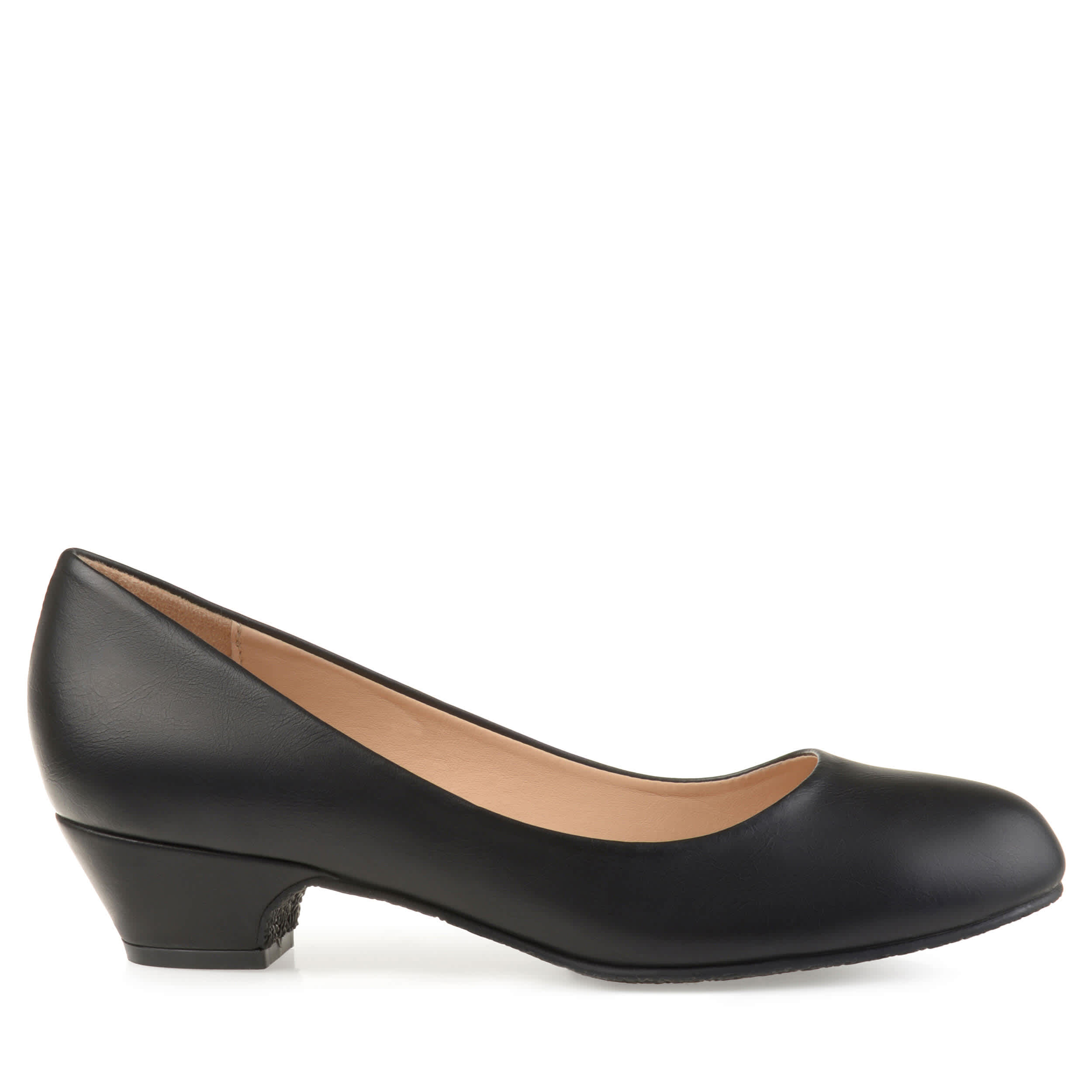 JOURNEE COLLECTION-WOMENS SAAR PUMP-BLACK & 