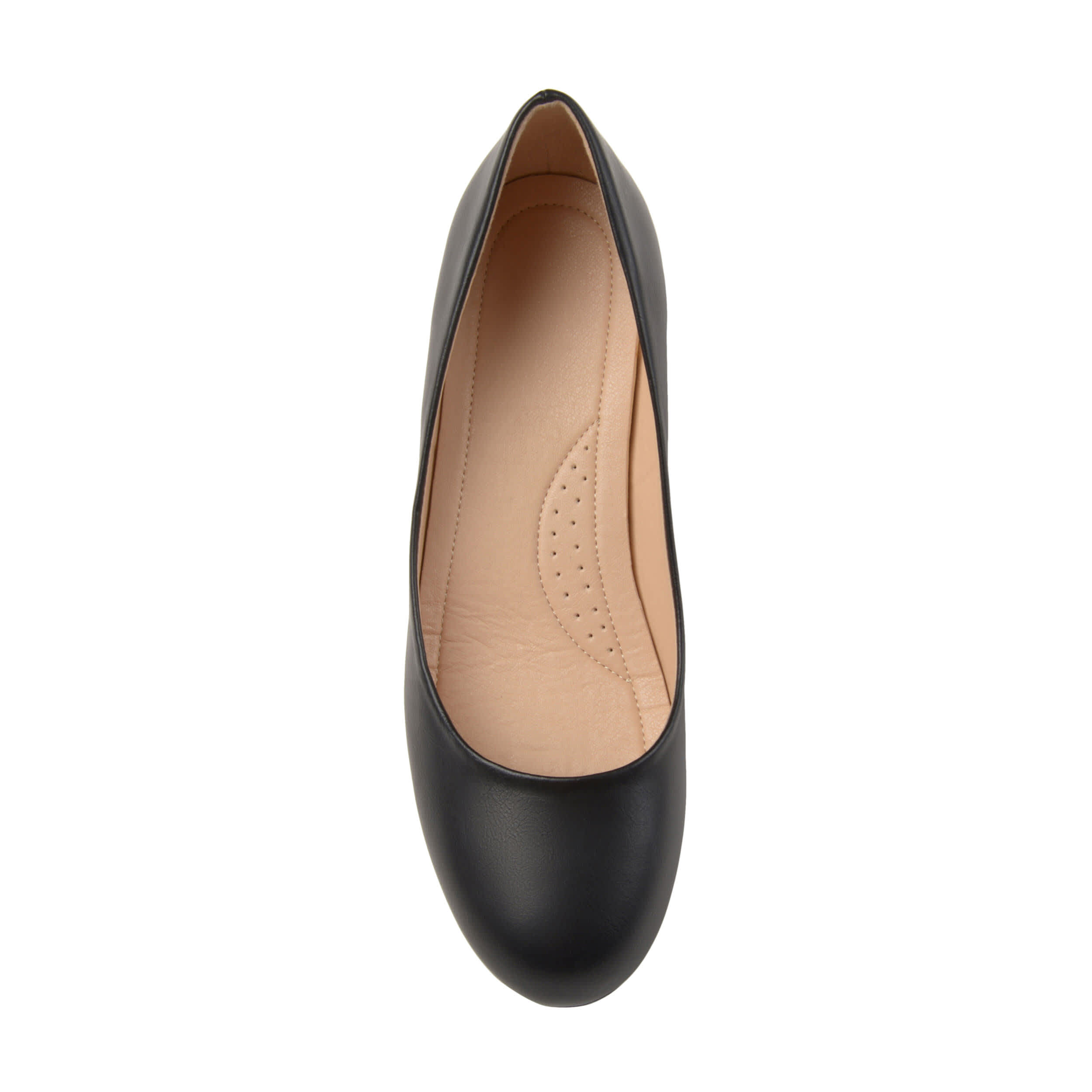JOURNEE COLLECTION-WOMENS SAAR PUMP-BLACK & 