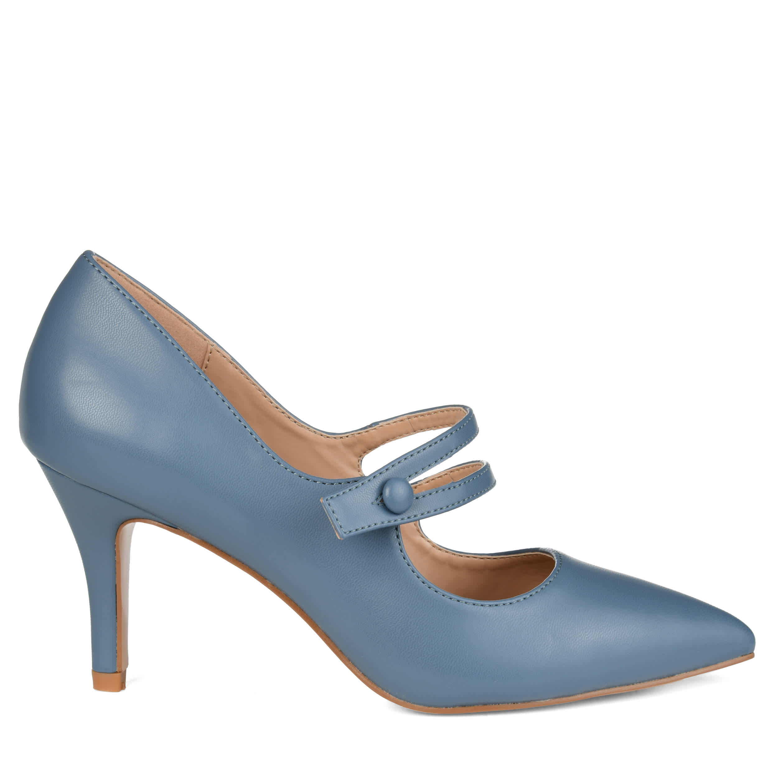 JOURNEE COLLECTION-WOMENS SIDNEY PUMP-BLUE & 