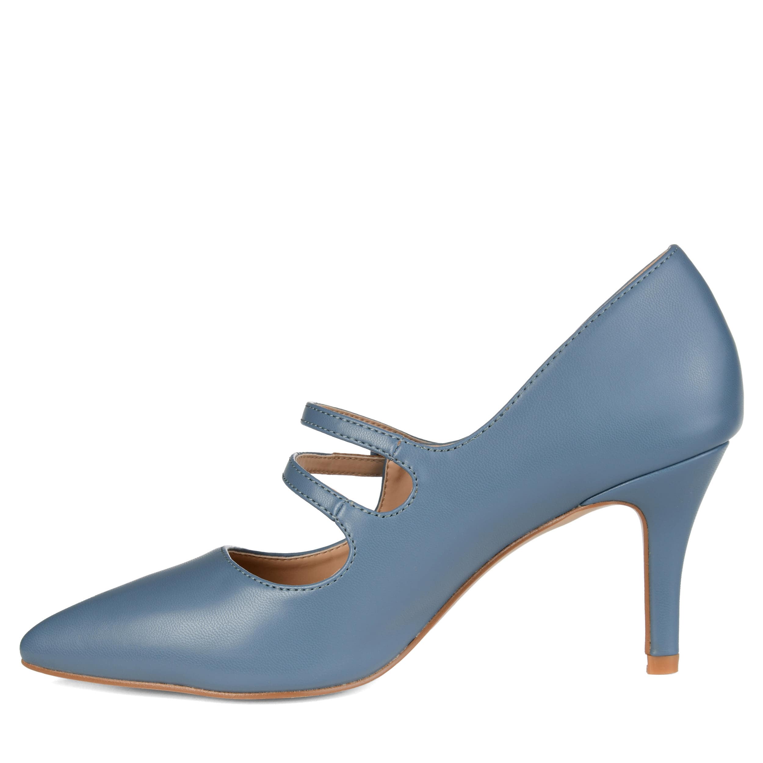 JOURNEE COLLECTION-WOMENS SIDNEY PUMP-BLUE & 