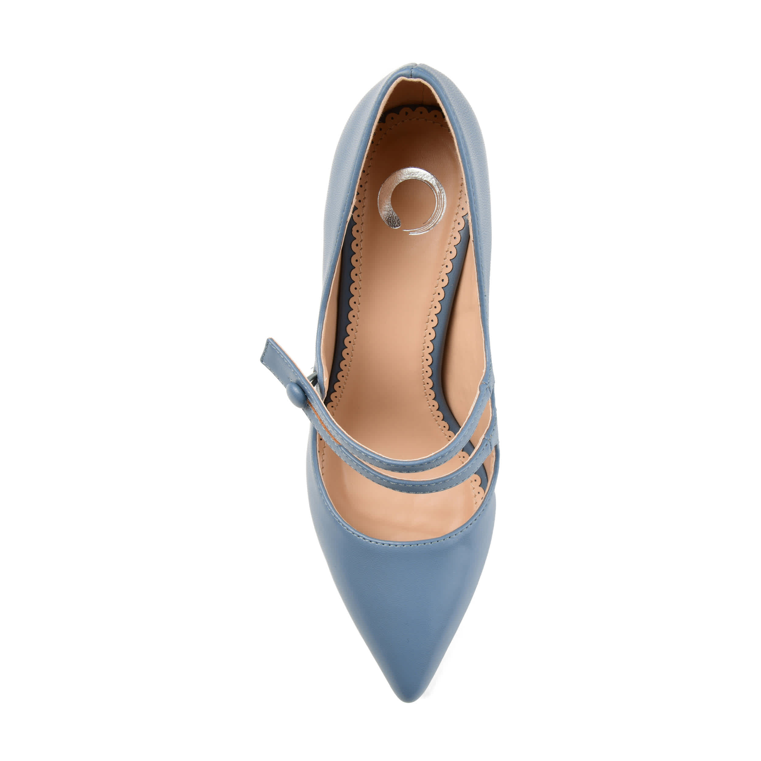 JOURNEE COLLECTION-WOMENS SIDNEY PUMP-BLUE & 