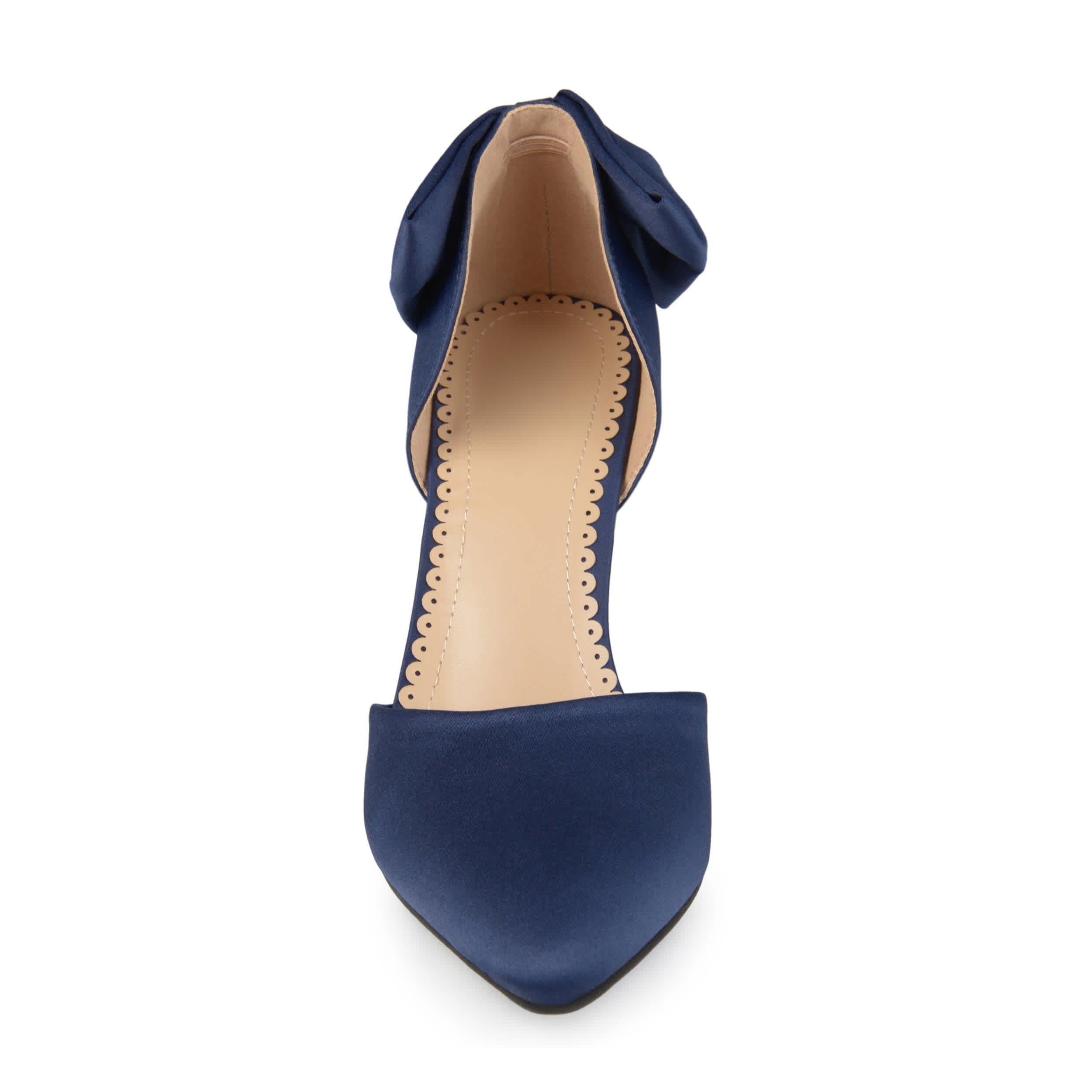 JOURNEE COLLECTION-WOMENS TANZI PUMP-NAVY & 