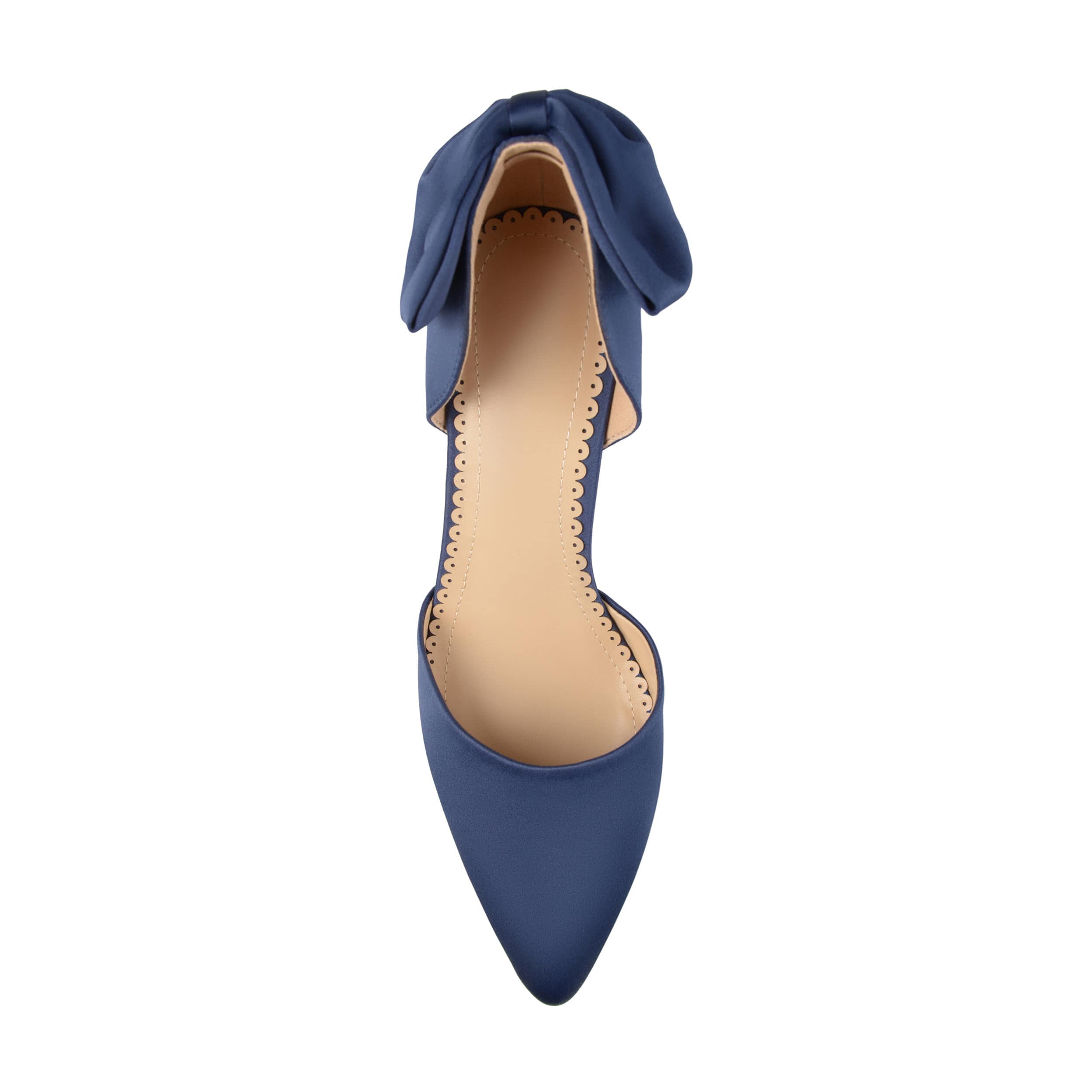 JOURNEE COLLECTION-WOMENS TANZI PUMP-NAVY & 