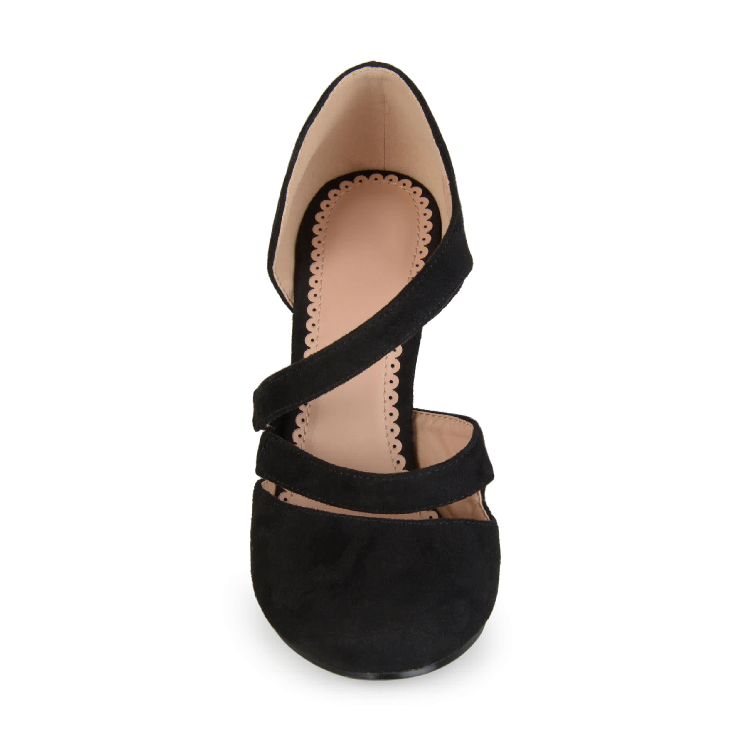 JOURNEE COLLECTION-WOMENS ZEERA PUMP-BLACK & 