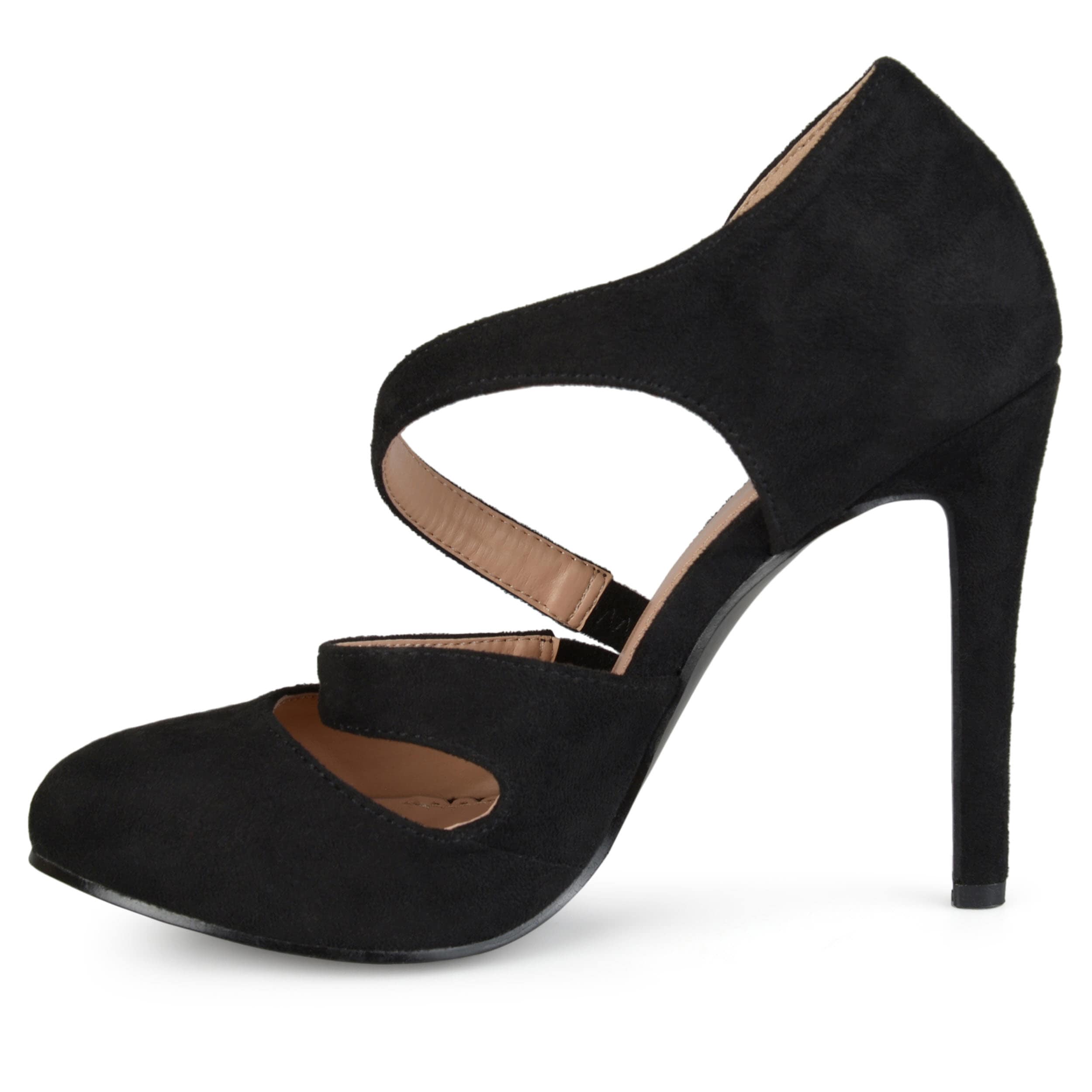 JOURNEE COLLECTION-WOMENS ZEERA PUMP-BLACK & 