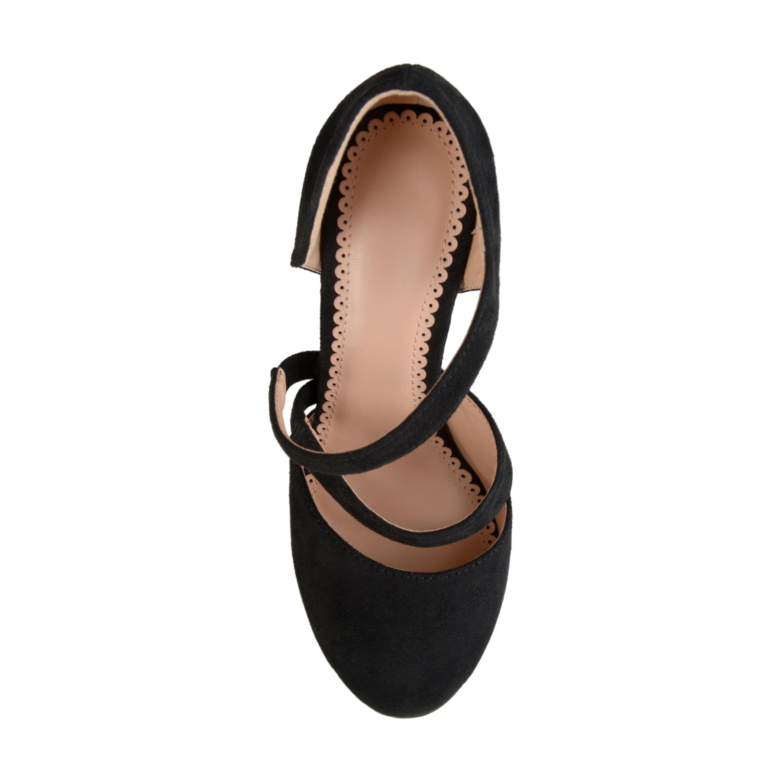 JOURNEE COLLECTION-WOMENS ZEERA PUMP-BLACK & 