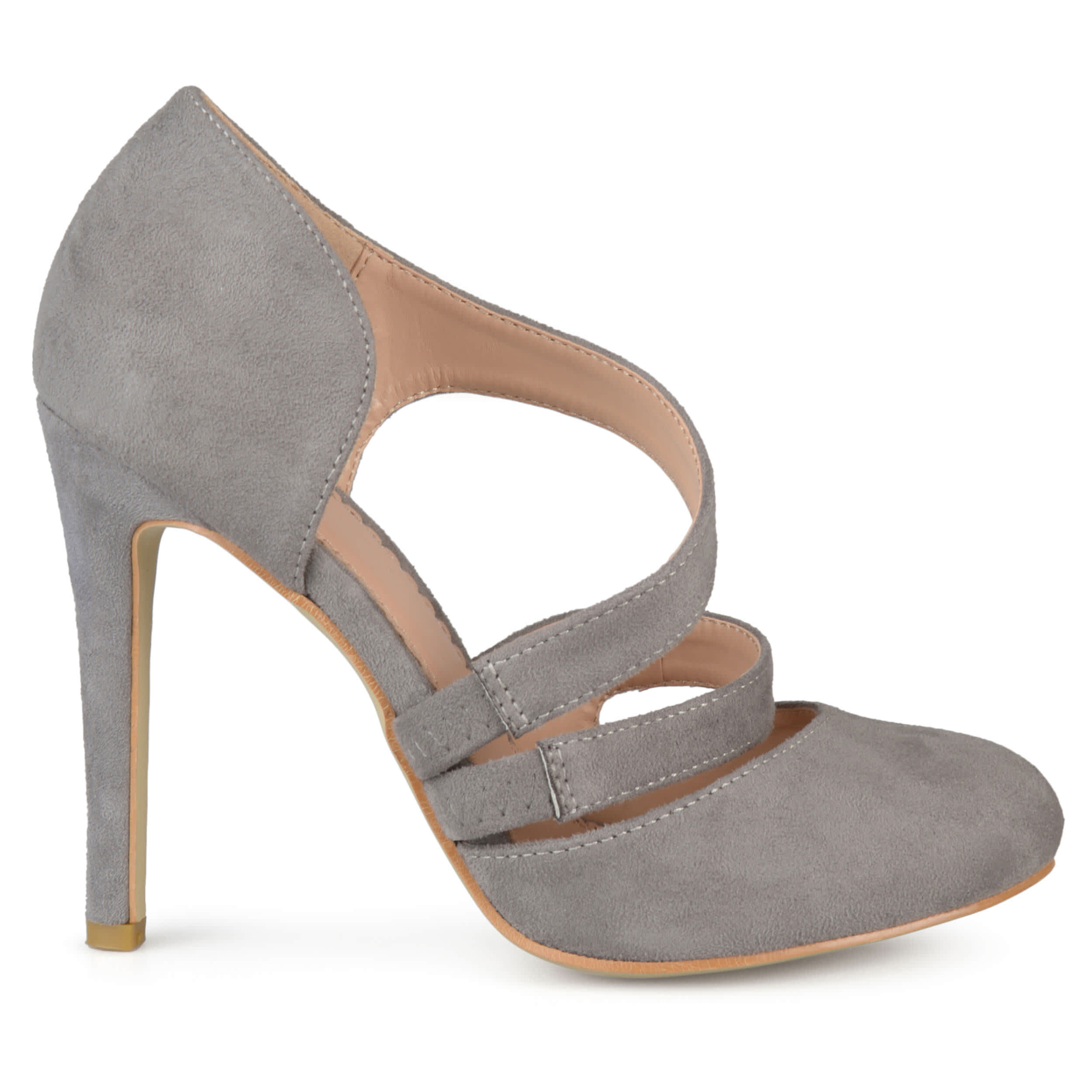 JOURNEE COLLECTION-WOMENS ZEERA PUMP-GREY & 