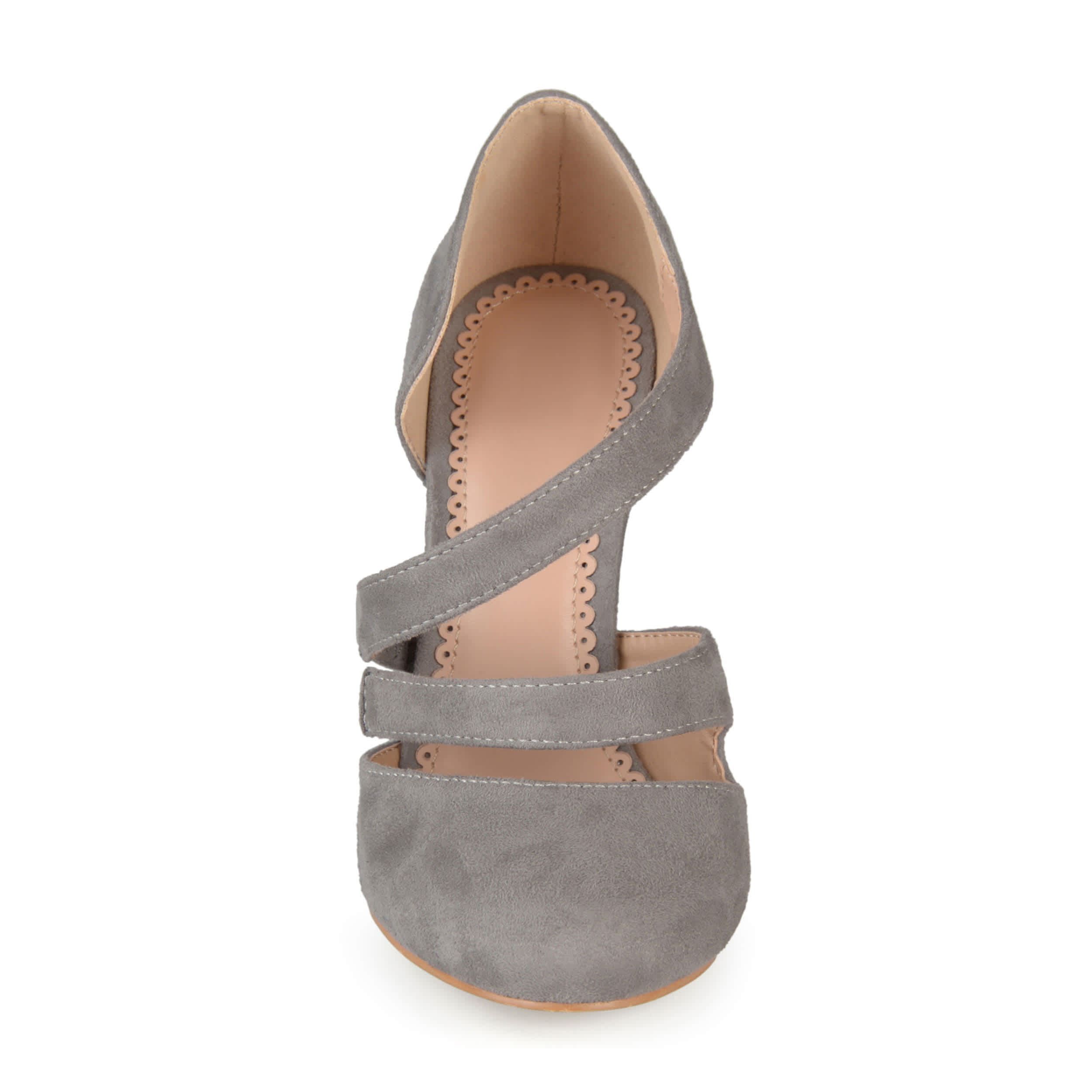 JOURNEE COLLECTION-WOMENS ZEERA PUMP-GREY & 