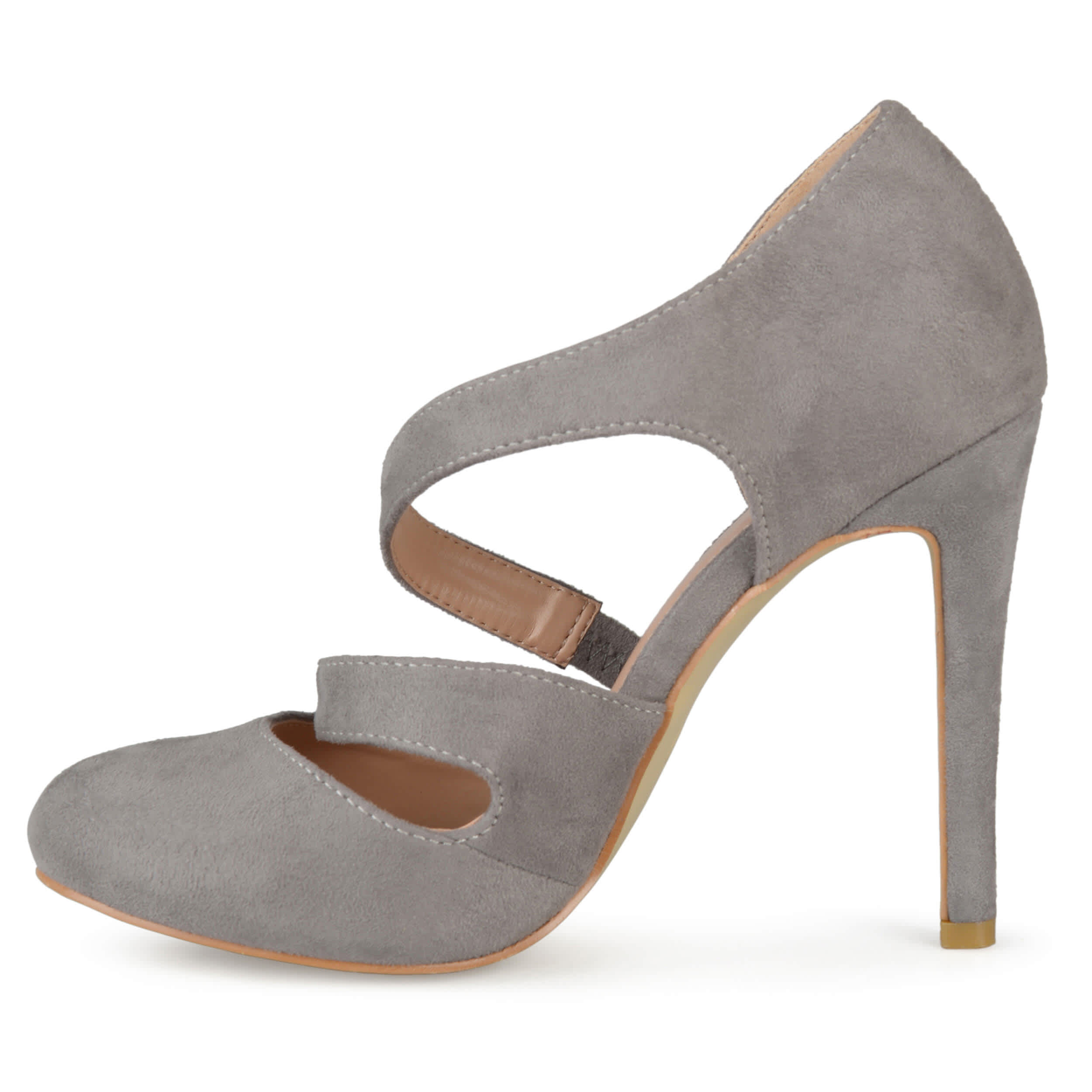 JOURNEE COLLECTION-WOMENS ZEERA PUMP-GREY & 