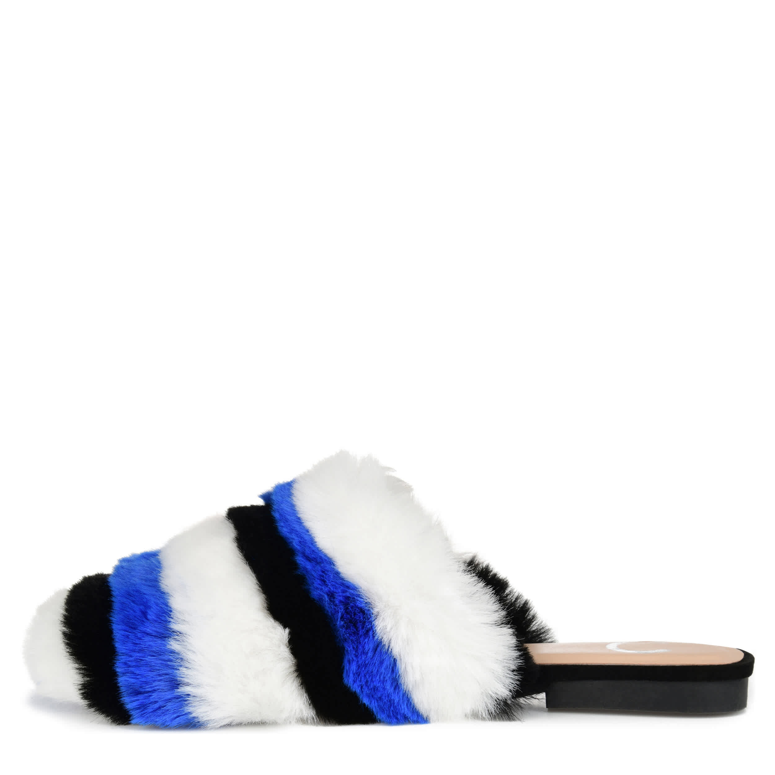 JOURNEE COLLECTION-WOMENS EVELIN SLIPPER-BLUE & 