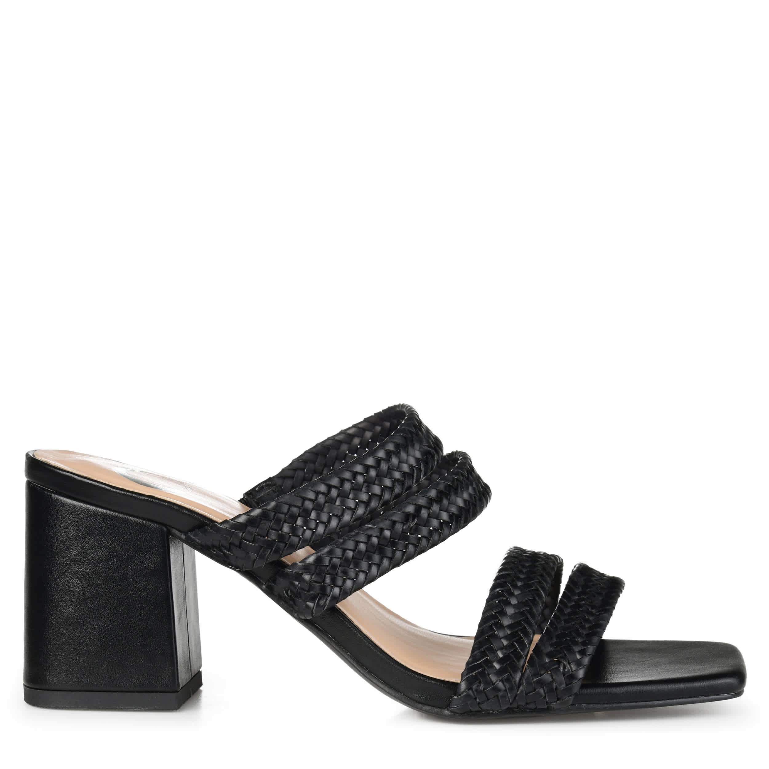 JOURNEE COLLECTION-WOMENS NATIA SANDAL-BLACK & 