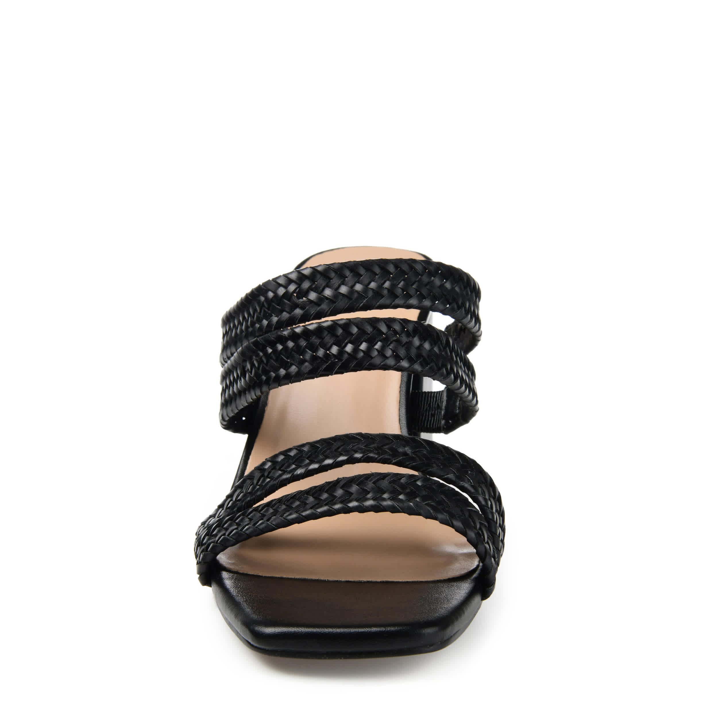 JOURNEE COLLECTION-WOMENS NATIA SANDAL-BLACK & 