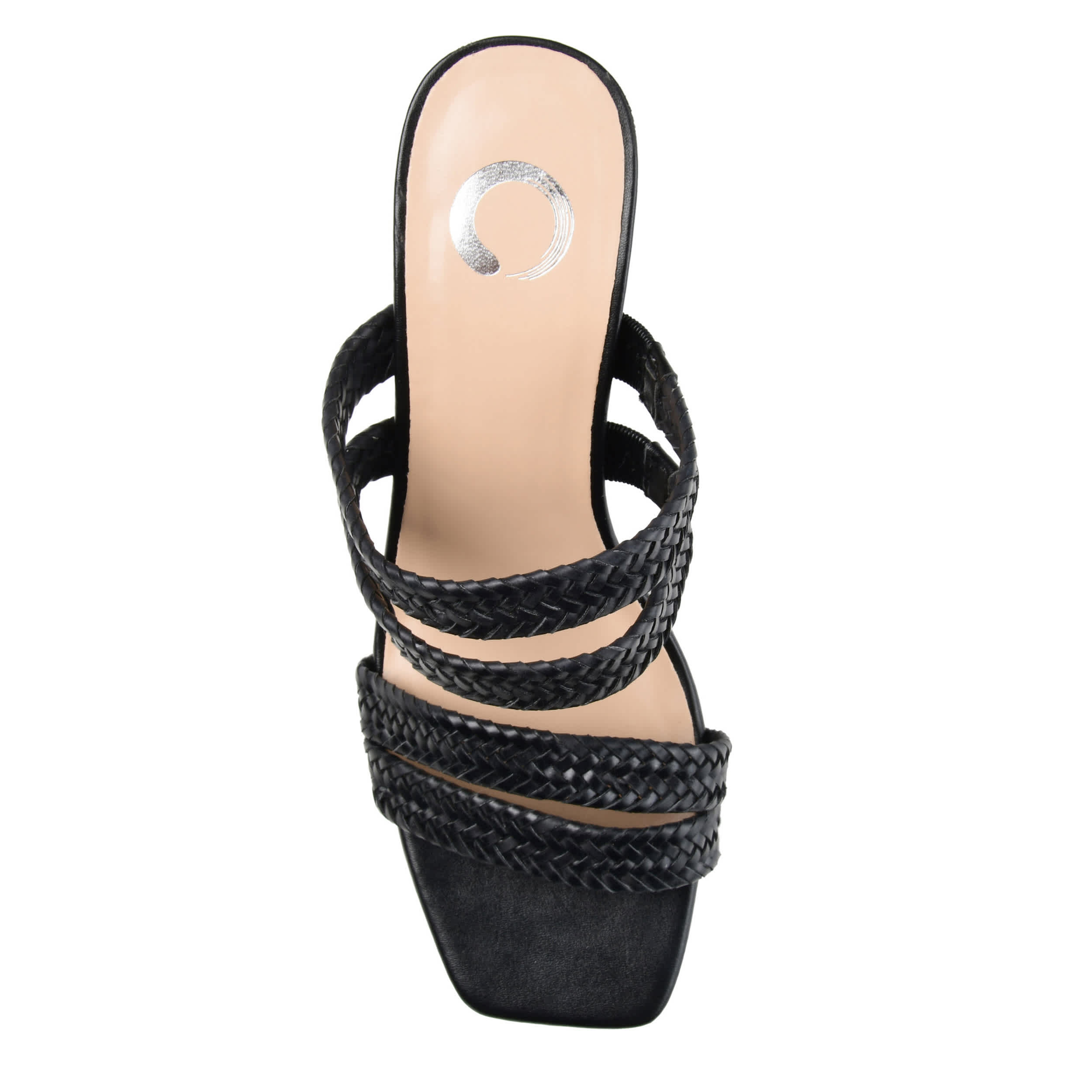 JOURNEE COLLECTION-WOMENS NATIA SANDAL-BLACK & 