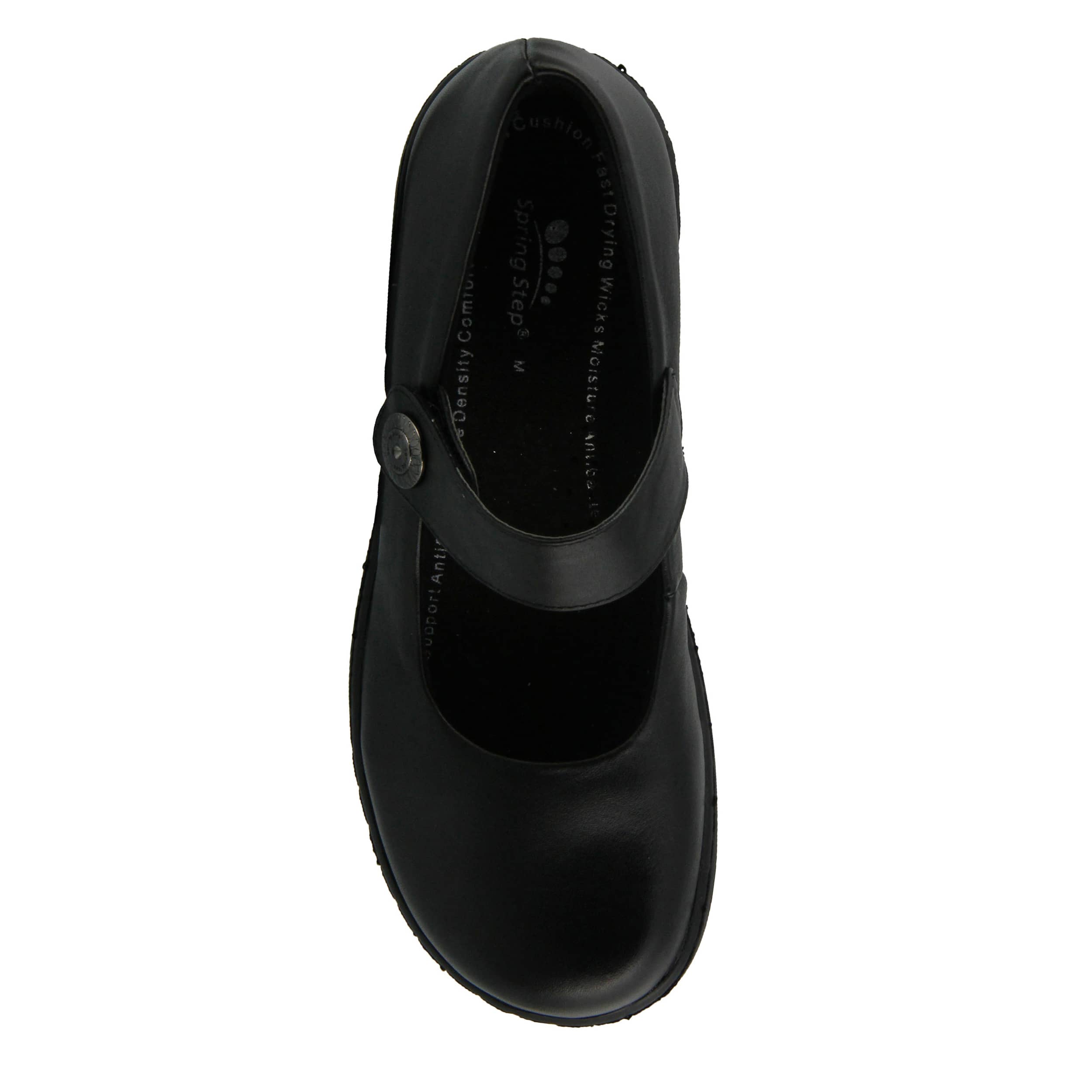 SPRING STEP PROFESSIONAL-WOMENS WISTERIA MARY JANE CLOG-BLACK & 